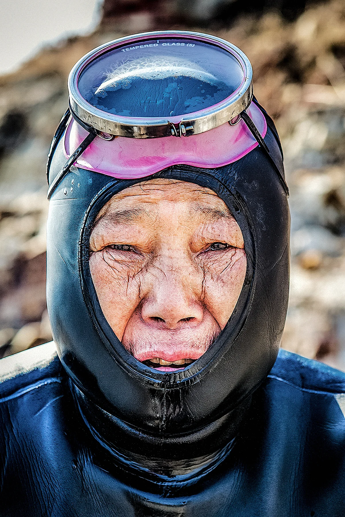 #1 The subjects reflected in my work are called “Haenyo, literally meaning “sea women” in Korean. These women have a century-old history of making their own living by catching oysters, sea cucumbers, abalones, sea urchins, and squids. They hold their breaths for over two minutes and dive to depth of twenty meters without using any diving equipment. Being a Haenyo is certainly not meant to be for the weak; hence the saying in Korea, “Haenyos do the work of the dead in the land of the living.” The Mother of the Sea Series captures the work and portrait of haenyos to express how I view this job. Photographs by Mijoo Kim 