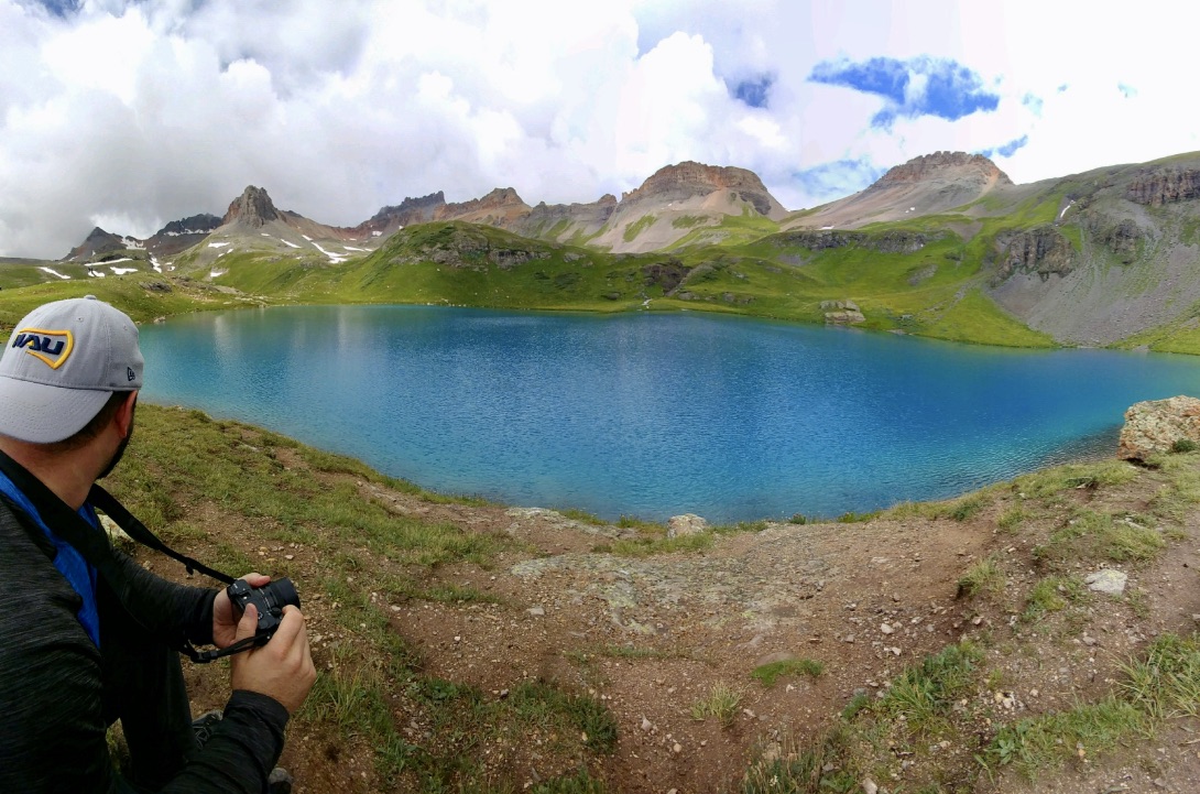 Anthony hiked to Ice Lakes Basin on one of his weekends away from Mesa Verde National Park (Copy)