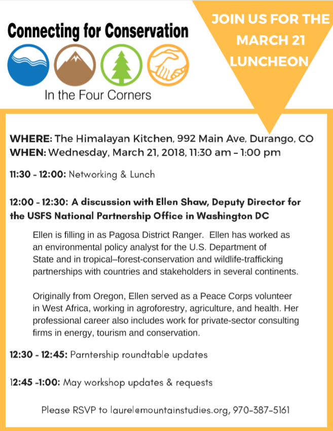 Connecting for Conservation Luncheon