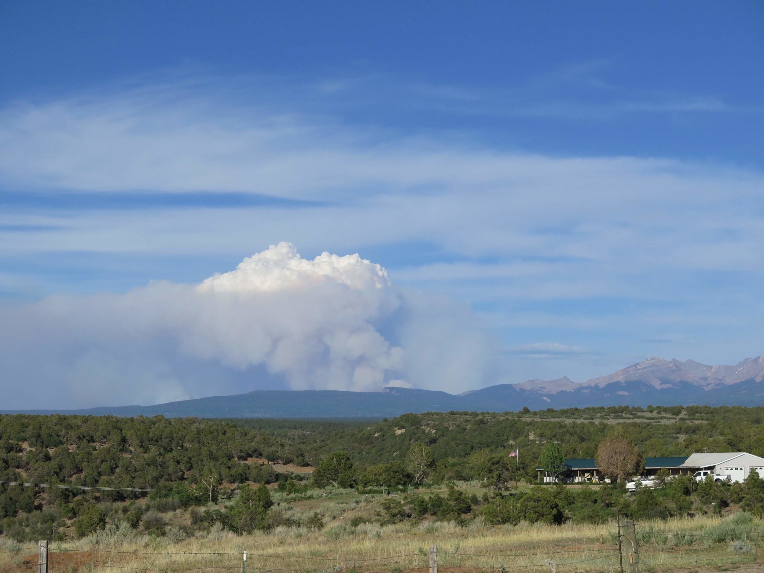 416 Fire, photo by Priscilla Sherman