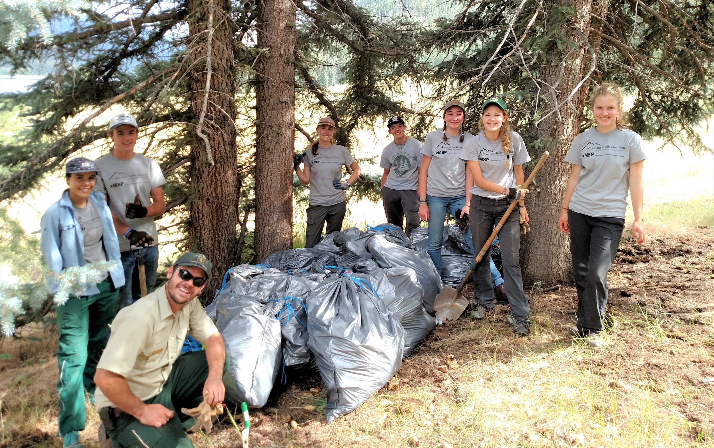 Weed Pull Wednesday in the Weminuche Wilderness