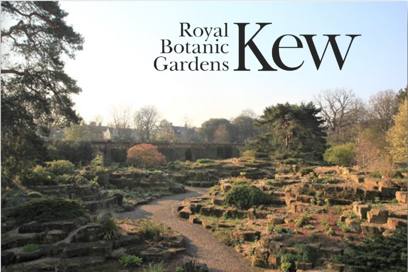Tom Freeth, A Lecture on Kew's Rock Garden