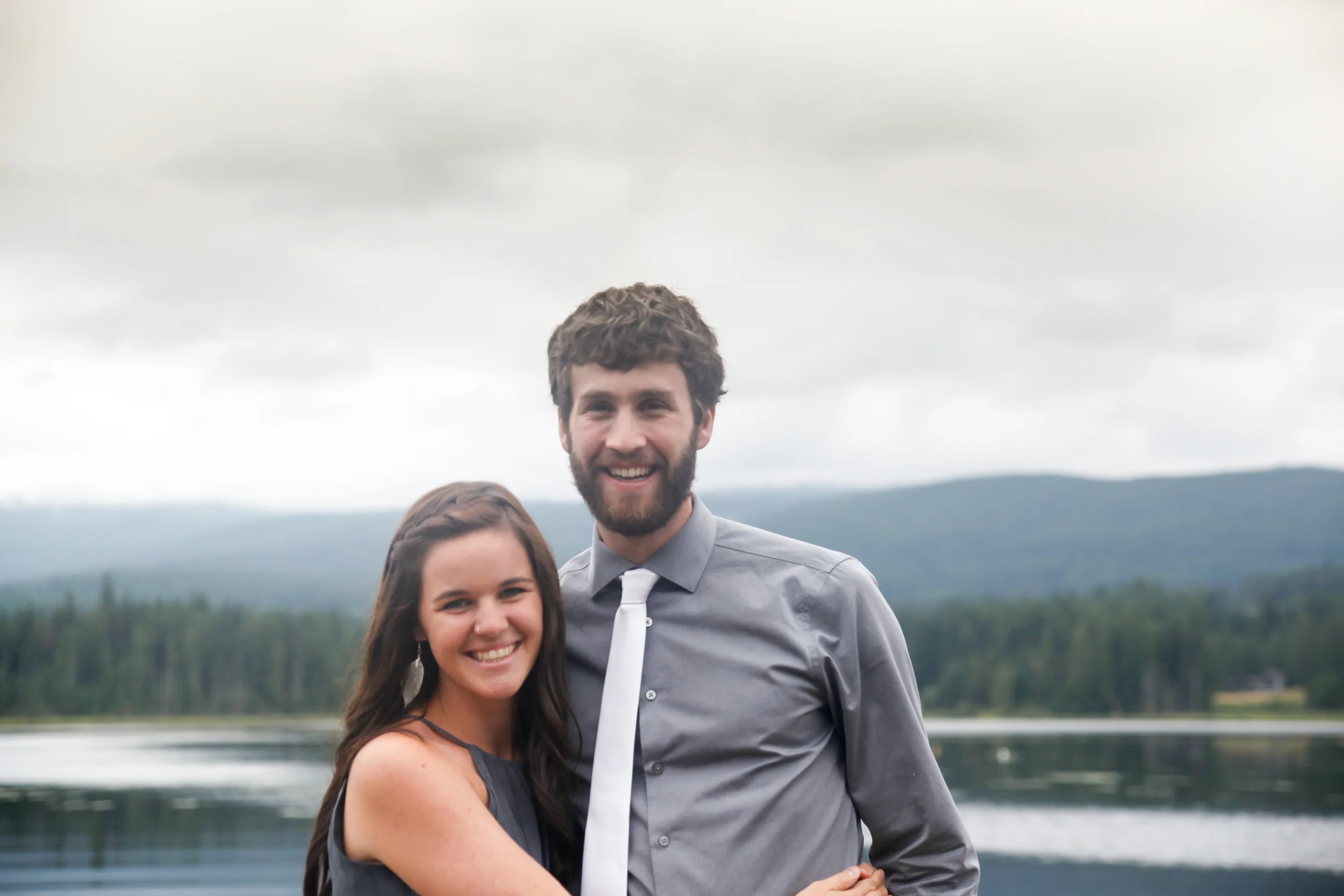 We asked someone to snap a picture of us too! Here we are. 