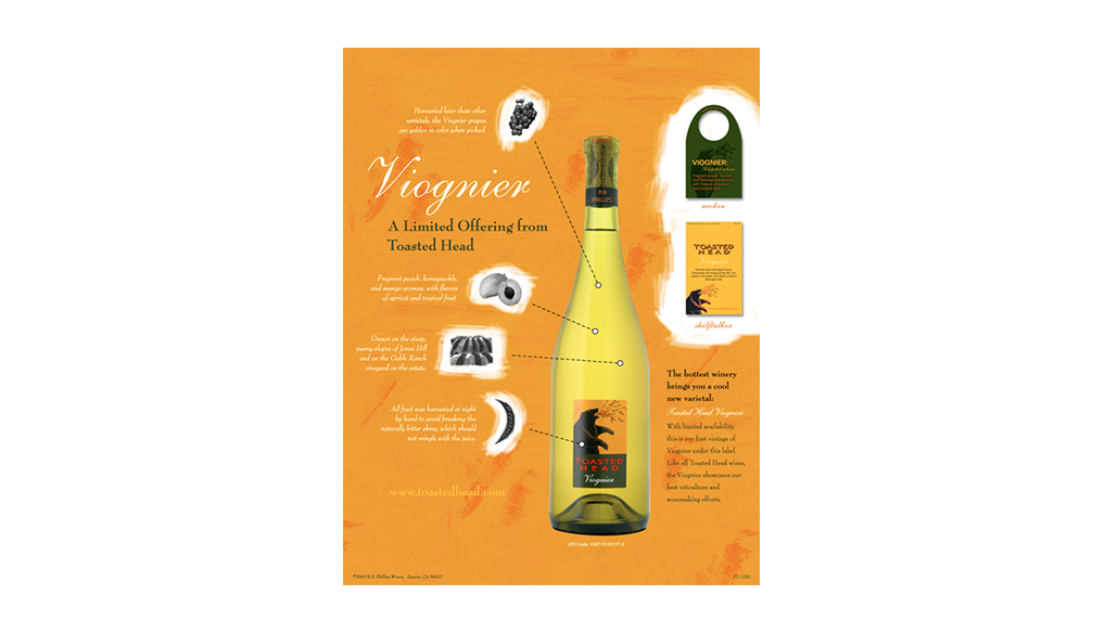 Toasted Head Viognier Sell Sheet