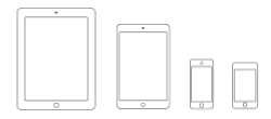 Universal support for iPad, iPad mini, iPhone and iPod touch *requires iOS 7.0 or higher
