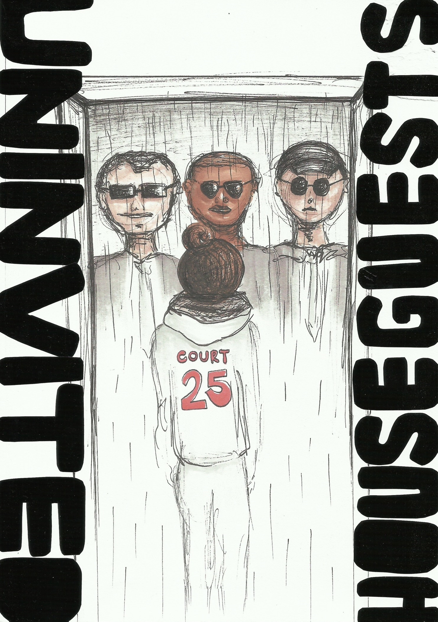 Cover Illustration for Uninvited Houseguests (zine)