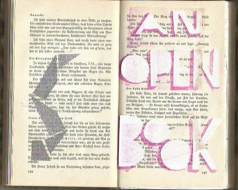 Sun., 16.8.15 These are my very first morning pages! Mon., 17.8.15 I’m going to need to buy a notebook! Tues., 18.8.15 Set my alarm for 8, but evidently improperly. Wed,. 19.8.15 I feel so bad! Thurs., 20.8.15 It’s 5:52am and I’m awake because we’re going to Switzerland today! Fri., 21.8.15 Wake up feeling anxious. Sat., 22.8.15 I woke up an hour and a half ago and have been trying ever since to fall back asleep, but it’s nearly impossible. Sun., 23.8.15 Today our beautiful vacation ends. Mon., 24.8.15 I’m back in Berlin on my own “terrace” that’s a balcony, and it’s a beautiful day. Tues., 23.9.15 These are the first pages that I’m doing before work and from my bed. Wed., 26.8.15 “We suffer because we think things should be different than they are.” Thurs., 27.8. 15 My head is full of thoughts, but the words are not coming easily. Fri., 28.8.15 So here are my morning pages at around 4:30pm. Sat., 29.8.15 Less hanging out. Sun., 30.8.15 Pages are late because I slept unexpectedly in a Hof. Mon., 31.8.15 Last day of August, eeeeek! Tues., 1.9.15 On Sunday night I dreamed that me and Mom had these vests on that were going to kill us and we couldn’t get them off. Wed., 2.9.15 Waking up is not my forte. Thurs., 3.9.15 I set my alarm for 8. Fri., 4.9.15 Well, the alarm went off at 8 and I got out of bed at 9:40. Sat., 5.9.15 Nice date. Sun., 6.9.15 It’s 4:30pm. Mon., 7.9.25 Here I am waking up extra early to do my morning pages. Tues., 8.9.15 I need new rain shoes and a new coat. Wed., 9.9.15 Yesterday I taught from 9-2 and then went straight to the studio. Fri., 11.9.15 Attempting to write standing up in the S-bahn – I’m, in a surfing stance. Sat., 12.9.15 The sun is shining on my face – woohoo! Sun., 13.9.15 Sunday morning pages. Mon., 14.9.15 Both of my appointments canceled today and one of them I’ll get paid for anyway. Tues., 15.9.15 15.9.15 – good date. Wed., 16.9.15 Today is my first official studio Wednesday. Thurs., 17.9 15 I’m hiding out in bed. Fri., 18.9.15 Just learning that the minor damage done to my pointer finger’s knuckle that was inflicted by a broken umbrella last night makes writing painful. Sat., 19.8.15 We found out yesterday that Mom has Lyme disease. Sun., 20.9.15 Dad texted me that Mom finally got some sleep. Mon., 21.9.15 The sun is hitting the trees and they look splendid. Tues., 22.9.15 I’m going to New York on Friday! Thurs., 23.9.15 Within these three pages I will turn all of my current, nervous energy into excited, positive energy – like a magician. Thur., 24.9.15 Woohoo, the sun is shining on my face and I go to New York tomorrow. Fri., 25.9.15 Oh pages, I am so loyal to you. Sat., 26.9.15 I’m in Mineola! Mon., 28.9.15 I’m eager to find out how the picnic went yesterday. Tues., 29.9.15 I’m sitting out in front of the house, behind the garden. Wed., 30.9.15 September flew by! Thur., 1.10.15 These are late morning pages. Fri., 2.10.15 I’ve been here one week today. Sat., 3.10.15 What a great night Er and I had at Mineola’s finest pub, The Black Sheep. Sun., 4.10.15 I’m in Kerri’s apartment at 106 Meserole St. in East Williamsburg. Mon., 5.10.15 5.10.15 – nice date. Tues., 6.10.15 Mom was talking about Vanessa getting certified in hypnosis. Wed., 7.10.15 I read something last night before going to sleep that had a “do something by Oct. 7” involved. Thurs., 8.10.15 I flipped out on Mom yesterday. Fri., 9.10.15 Well, I’m in Dad’s car in front of Kerri’s apartment. Sat., 10.10.15 I’m in the airport. Mon., 12.10.15 It may look like I missed a day of pages, but really I just missed a day in general. Tues., 13.10.15 There’s something about Tuesdays that I like. Wed., 14.10.15 I woke up and laid in bed listening to the rain. Thurs., 15.10.15 Woke up hungry so I’m combining breakfast and pages. Fri., 16.10.15 The weather couldn’t be much worse, but I feel well. Sun., 18.10.15 Oh boy. Mon., 19.10.15 When Dorin canceled this week I thought I would go out Sunday and have a Monday off. Tues., 20.10.15 I’m at Sonnenallee Sbahn station. Wed., 21.10.15 I think I have to say it – I’m not crazy about Rotbart. Thur., 22.10.15 I woke up from a dream about penises. Fri., 23.10.15 It’s Friday and the sun is out – two good signs. Sat., 24.10.15 What is happening? Sun., 25.10.15 Having a really hard time getting up. Mon., 26.10.15 Jess told me last night that she’s moving in with Moritz. Tues., 27.10.15 I fell asleep hoping I’d remember my dreams. Wed., 28.10.15 The time change has me waking up earlier than I plan to. Thurs., 29.10.15 Last night when I came home I learned that Rory Singer died. Fri., 30.10.15 I remember waking up a few times last night or this morning, thinking it was Monday and then feeling delighted upon realizing it’s only Friday. Sun., 1.11.15 Saturday, October 31st, also known as Halloween, did not get pages because I stayed at Rummelsbucht dancing until 10 in the morning. Mon., 2.11.15 All I want to do is sleep. Tues., 3.11.15 I woke up from a dream where I was in this amazing place off the coast of what seemed to be northern Scandinavia. Wed., 4.11.15 Yoga makes me feel better, even if I’m not feeling that bad. Thurs., 5.11.15 Last night I wrote 5 pages to Rory’s family. Fri., 6.11.15 Can I write 3 pages in 17 minutes? Sun., 8.11.15 I was awake for a half hour before my alarm went off, but then I got so sleepy again. Mon., 9.11.15 I’m thinking about problems. Tues., 10.11.15 Last night I met someone who I’m hesitant to even write about because I am unfortunately already reminded of how falsely I tend to perceive these kinds of situations. Thurs., 12.11.15 On Tuesday I went to Dr. Bürger and found out that I have a fungal infection in my intestines. Fri., 13.11.15 I didn’t think I’d do pages today, but now I have the perfect occasion to do so. Sun., 14.11.15 Ale told me last night that D told her about the really cool girl he met the other night – it was me!!! Mon., 16.11.15 Anton played with Powel and they did a bang up job. Tues., 17.11.15 I wanted more pens and Josef offered me 100. Wed., 18.11.15 I believe this is my third round of train pages. Thurs., 19.11.15 It’s about 8:30am and D just left. Fri., 20.11.15 I’m starting to like morning pages more and more. Sat., 21.11.15 It’s 16.27. Sun., 22.11.15 Tim’s coming over. Mon., 23.11.15 Yesterday Tim came over for tea. Tues., 24.11.15 Just made a smoothie with hemp milk, almond milk, frozen strawberries, cinnamon, chia seeds, the rest of my protein powder, and ginger. Wed., 25.11.15 Moments after I wrote the page previous to this one, D wrote me a text message. Fri., 27.11.15 Last night I created a table in a word document where I can record each date and the first sentence of each date’s pages. Sat., 28.11.15 It’s snowing and I have front row seats. Sun., 29.11.15 Slept late and it feels good. Mon., 30.11.15 I’m watching a girl across the street smoke a cigarette on her balcony. Wed., 2.12.15 I love my bed. Thurs. 3.12.15 Do laundry, make Zuzia’s card, re-scan ngram drawings, plan for tonight and for foodwatch. Fri., 4.12.15 I’m writing in a pen Mom gave me to feel closer to home. Sat., 5.12.15 My window is wide open and it’s freezing. Sun., 6.12.15 I’m doing this in the afternoon because I had too many things I was pressed to do right away today, as I leave the day after tomorrow for New York. Mon., 7.12.15 I leave tomorrow! Tues., 8.12.15 Both my intention and expectation from yesterday morning have been fulfilled. Wed., 9.12.15 I’m in Mineola! Thurs., 10.12.15 It’s very sunny and clear today. Fri., 11.12.15 It’s 7:34 and I’m on the way to Atlantic Terminal. Sat., 12.12.15 The sun is setting as I write this and it’s making me think about writing as the sun rises. Mon., 14.12.15 My thoughts are racing, so I’m giving up on more sleep. Tues., 15.12.15 The clouds I can see this morning are beautiful and seem to be in a rush. Wed., 16.12.15 It’s so bright and sunny where I am that I can see all the dust in the air. Thurs., 17.12.15 Mom is driving me crazy. Fri., 18.12.15 I’m laying in Erin’s bed with Jenny laying on me under the blanket. Sat., 19.12.15 Mookie invited me to an open mic on Tuesday. Mon., 21.12.15 I’m going to miss writing “2015” – the way the 5 swoops down under the 1. Tues., 22.12.15 This is cheating in a way because although it’s Tuesday morning, I haven’t been to bed yet, so it doesn’t feel like an appropriate time for morning pages. Wed., 23.12.15 Yesterday felt very dramatic. Sat., 26.12.15 If I had written down half of what just ran through my mind, I would be done with three pages. Mon., 28.12.15 Well, I’m on the plane back to Berlin and I just managed to get a window seat after having started to come to terms with my original situation in the middle of four seats in the middle aisle of the plane. Wed., 30.12.15 I just realized tomorrow is New Year’s Eve! Sat., 2.1.16 I don’t like writing 6’s as much as I do 5’s, but otherwise I like 2016 so far. Mon., 4.1.16 Woohoo! Tues., 5.1.16 Mannnnnnn. Wed., 6.1.16 My room went on fire last night. Fri., 8.1.16 I’m trying out being a disciplined artist. Sun., 10.1.15 This is the most responsible Sunday I’ve ever had so far. Mon., 11.1.16 These are the first pages written in what should soon be my shrine. Tues., 12.1.16 I realize only now that I forgot to meditate last night and the night before, too. Wed., 13.1.16 Today I will go on my own to a meeting at a nonprofit for refugees and migrants on behalf of what I’ll start calling, however prematurely, Kunst hilft! Fri., 15.1.16 Tomorrow will be the year’s first palindromic date. Sun., 17.1.16 The branches of the trees out my window are holding so much snow. Wed., 20.1.16 Woops. Thurs. 21.1.16 I always thought of my hyper legs as some kind of negative symptom of anxiety or restlessness, but after reading about the wiggle gene, I just look at it as a morning workout. Sun., 24.1.16 Friday lasted two days and Saturday never came. Tues., 26.1.16 I meant to bring home a small painting from the studio last night and I had it in my hands when I went to say goodbye to Rose, but it isn’t here. Wed., 27.1.16 Finally, a good pen. Sat., 30.1.16 Well, the very end of the month is finally here and it’s as tumultuous as I had anticipated. Sun., 31.1.16 I moved to this city 7 years ago on this same day. Mon., 1.2.16 My timing is impeccable. Thurs, 4.2.16 This is notebook #4: recycled paper. Sat., 6.2.16 Last night I read the text of a TED talk by a Korean author. Sun., 7.2.16 I came out here to write like crazy in the sun with gloves on. Tues., 9.2.16 I’m sitting in what could be described as my current spare room. Wed., 10.2.16 The sun is shining on my face, but I’m angry. Fri., 12.2.16 Our first workshop is today! Mon. 15.2.16 It’s 7pm and I have officially eradicated any healthy sleeping pattern I may have had. Wed., 17.2.16 How am I? Sun. 21.2.16 So much to do. Mon., 22.2.16 Never wrote the date like that before. Tues., 23.2.16 What happened: Woke up about a half hour early. Thurs., 26.2.16 Dare I say, I think I’m on the road to becoming a… morning person. Sat., 27.2.16 On the U-bahn to Mertensstr. Sun., 28.2.16 It’s 9am on a Sunday morning and it feels a little bit exhilarating to start a Sunday at this early hour after years of sleeping them away. Mon., 29.2.16 Am I destroying myself? Tues., 1.3.16 March already! Sun., 5.3.16 It’s been too long. Mon., 7.3.16 My efforts yesterday proved you really can create your own reality. Wed. 9.3.16 I’ve noticed this week that I’ve been destroying my throat and today I started the next medicine for my gut which is incidentally indicated for bronchitis and sinusitis, and my vaporizer arrived in the mail, which amounts to the welcomed burying of the old pipe. Thurs., 10.3.16 I have the sensation of being an expert. Fri., 11.3.16 3/11! Sat., 12.3.16 At this very moment Pascal and I are deciding the new (non)terms of our (non)relations. Sun., 13.3.16 The distance I’ve put between myself and common digital communications widely used by my peers and almost the rest of society as a whole is finally starting to show in some meaningful ways. Mon., 14.3.16 Or 3.14, which would make it Pi day. Tues., 15.3.16 Waking up hungry and having to take medicine a half hour before eating is really interfering with pages time. Wed., 16.3.16 I am on the Ringbahn and I can say that without exaggeration, the biggest dog I’ve ever seen is laying on the floor in front of me. Thurs., 17.3.16 The sun is coming out big time and listening to Girl Talk on this St. Patrick’s Day, I miss New York and my people. Fri., 18.3.16 If I do in fact understand what a surge of cortisol feels like, I would say I had an extra dose surging through my veins this morning as I laid in bed awake, but wishing not to be. Sat., 19.3.16 Today is workshop #4 at Mertensstr. Sun., 20.3.16 Do I love music and rhythms so much because they justify my shaking legs, body bouncing and incessant tapping of my fingers and feet? Mon., 21.3.16 In two months on this day I’ll be 30 years old. Tues., 22.3.16 Insider tips on New York? Wed., 23.3.16 There’s really no rush today and I should exemplify this fact by writing and chewing slowly and consciously. Thurs., 24.3.16 Jumped into bed with the intention of feeling comforted but I smashed my head on the wall in the process so I feel pain instead. Sat., 26.3.16 Spring is in the air! Mon., 28.3.16 That was the best Easter I’ve had in a long time. Wed., 30.3.16 March flew by like a flock of migrating birds with no regard for what shenanigans are going on below them on the ground. Thurs., 31.3.16 The substituting of coconut oil for vanilla powder in my oatmeal was rather successful. Fri., 1.4.16 I’m totally beside myself… APRIL FOOLS!!!! Sat., 3.4.16 It’s true that logging these first sentences is affecting, or at worst inhibiting my descent into writing. Sun., 4.4.16 (4x4=16) Tues., 5.4.16 I’m sweating on the train with an empty stomach, looking forward to the day ahead. Wed., 6.4.16 Animal Collective made me feel more proud to be American than possibly ever before. Thurs., 7.4.16 Having Erin’s famous tofu scramble for breakfast. Fri., 8.4.16 I’m lounging in the morning sun on the balcony in sunglasses with a hot tea. Sat., 9.4.16 Sittin’ in my kitchen watching you smoke a cigarette on your balcony, looking around, but you don’t see me. Mon., 11.4.16 Just a few words as I eat my oatmeal. Wed., 13.4.16 Just woke up and I’d say it’s a strange day so far. Thurs., 14.4.16 My career and finances are a very rocky road right now. Fri., 15. or 16.16 I’m cracking up – the going crazy kind not the laughing kind. Sat., 16.4.16 A harmonious date following a most discordant day. Sun., 17.4.16 My vision is a little funny again this morning. Mon., 18.4.16 My head hurts and I have a great idea. Tues., 19.4.16 Feels like Monday again. Thurs., 21.4.16 Today marks my last month o f being in my 20s. Fri., 22.4.16 What if I wrote like this so pages went in double time today? Sat., 23.4.16 Decided not to do pages, but then needed to write things down anyway. Sun., 24.4.16 I dreamt that Erin lost her legs in a terrible monsoon or hurricane. Tues., 26.4.16 I went vegan 10 years ago today. Thurs., 28.4.16 How many words can be written between Erkstr. And Hermannplatz on the bus? Fri., 29.4.16 I’m learning that alternative/holistic/homeopathic/non-Western medicine requires a lot of discipline, patience, and perhaps above all, George Michael-variety Faith. Sat., 30.4.16 I saw David at Gegen last night. Sun., 1.5.16 It has just occurred to me that all weekdays start with a letter that is straight (M,T,W,T,F) and all weekends days start with a squiggle. Mon., 2.5.16 Pages done right for once! Wed., 4.5.16 Pages, you really almost didn’t happen today. Fri., 6.5.16 Well, it’s the morning at least. Sat., 7.5.16 Can handwriting predict estrogen or testosterone levels in people? Sun., 8.5.16 It’s a beautiful day in the park and I’m enjoying the second morning of the day. Mon., 9.5.16 Although my stomach would like me to hurry up and make breakfast, the rest of me doesn’t want to let the sun disappear behind my house before I get to soak up its rays while writing on the balcony. Tues., 10.5.16 There’s too many things I want to do right when I wake up. Wed., 11.5.16 There is a man in the bathroom. Fri., 13.5.16 I was snippy/argue-y with D on the way home form Schwuz and I really feel bad about it. Sat., 14.5.16 On my way to pick up Mom from the airport! Sun., 15.5.16 It’s so special having Mom here! Mon., 16.5.16 I haven’t felt this anxious and worried in a while. Wed., 18.5.16 I’ll be in my 20s for three more days. Thurs., 19.5.16 Ow. Sun., 22.5.16 Just made the bus to Frankfurt with about 30 seconds to spare. Wed., 25.5.16 So many things seem to be falling into place. Fri., 27.5.16 I spoke too soon and declared this so different. Sat., 28.5.16 Alone again – am I really so surprised? Mon., 30.5.16 My heart is aching. Wed., 1.6.16 I realized yesterday that as I won’t be here for the better part of July, June and August are really crucial months for my portfolio. Fri., 3.6.16 It’s a gorgeous morning on Stuttgarter Straße. Sat., 4.6.16 I was thinking about how I was meant to be born on June 6th, but I couldn’t wait that long. Sun., 5.6.16 Woke up at 6:30, but earplugs gave me another 2 ½ hours of sleep. Mon., 6.6.16 Today is Gram’s birthday and also the day Grandpa died, I believe about 10 years ago. Tues., 7.6.16 So far I’m an impressively grown up 30 year old. Wed., 8.6.16 I estimate that I’ve written approximately 900 pages since I started this practice last August. Thurs., 9.6.16 I dreamt that I accidentally submitted Kerri’s sketchbook in my application to Weißensee and got accepted. Fri., 10.6.16 This is my morning page. Sat., 11.6.16 Blue grass plant (who needs a name, come to think of it) is reacting so dramatically to his slightly new home of right in front of the window. Sun., 12.6.16 My plant is dancing ever so sweetly in front of the open window. Mon., 13.6.16 Yesterday I completed The Artist’s Way and almost completed a drawing. Tues., 14.6.16 A few things. Wed., 15.6.16 My natural waking up time seems to be either around 6:30, or perhaps my natural adequate amount of sleeping hours seems to be around 6 hours. Thurs., 16.6.16 Yesterday was about challenging myself and I’m basking in the afterglow of having pulled it all off. Fri., 17.6.16 It’s raining and I’m tired. Sat., 19.6.16 Technophobes are at much greater risk for back problems. Sun., 20.6.16 Meine Deutsche Schreibschwäche ist gerade eine sehr präsentes Thema und so ich finde es passend, Seiten heute auf Deutsch zu schreiben. Tues., 21.6.16 It’s a sleepy, gray, chilly first day of summer in Berlin. Wed., 22.6.16 I’m so lucky to have a balcony and although we don’t get sun up here most of the day, I’ve come to appreciate that the sun we do get is in the morning. Fri., 24.6.16 It’s 10:00. Sat., 25.6.16 I stayed out late again having a rip-roaring good time and enjoying the no-jacket weather like Sandy in the opening scene of Grease and as a consequence decided not to go to the Paint Now! meeting this morning and this is just something that can happen and I have to deal with it and 10:30am on a Saturday morning is not the best time for meetings. Sun., 26.6.16 I have to admit once again that project Open Book is influencing – worst case, inhibiting – my writing. Mon., 27.6.16 It always amazes me that playing (or being) the customer really works. Wed., 29.6.16 I dreamt that I broke into Gaby’s – or snuck? into Gaby’s – home while she was still in Hamburg and felt creepy and guilty about it. Thurs., 30.6.16 My bed is my shrine, my body is my temple and my head is a prison, but the doors have been flung open. Fri., 1.7.16 This is my fresh, clean-slate vacation morning pages special, limited edition notebook. Sat., 2.7.16 Here I am sitting on a little table in the guest laundry room on the 5th floor of the Holiday Inn on Dexter Avenue in Downtown Seattle. Mon., 4.7.16 It’s light out but I have not idea what time it is and no idea if it ever got dark. Tues., 5.7.16 I’m in a big, empty theater, docked on a ship in a Alaska. Wed., 6.7.16 I feel hurt and judged (by Kerri) because I need comradery, empathy, and tolerance. Thurs., 7.7.16 Good morning, Skagway! Fri., 8.7.16 The sound of the ocean is majestic. Mon., 11.7.16 Back in Seattle in a basement with Tyler and Erin. Tues., 12.7.16 I’m in Canada for the second time this week. Wed., 13.7.16 Will these be the last pages I write in Canada? Thurs., 14.7.16 Disharmony in Portland. Fri., 15.7.16 Do birds know it’s Saturday? Sat., 16.7.16 This is the tiredest I’ve ever been in Chicago airport. Mon., 18.7.16 I am jetlagged; it’s way too early. Wed., 20.7.16 Okayyyy I’m up. Fri., 22.7.16 The zinnias are complaining in their own wilty way. Mon., 25.7.16 Just soaking up the last licks of balcony sun after a long, restorative, and much-needed slumber. Tues., 26.7.16 Doesn’t anyone think it’s strange that we spend 1/3 of our lives dreaming uncontrollably? Wed., 27.7.16 I’m scared to get my colonoscopy, endoscopy, and ultrasound. Fri., 29.7.16 I just smashed my thigh hard on my desk – a smash and a scrape combination. Tues., 2.8.16 O dear pages, I’ve missed you and I’m sorry I’ve been gone for so long. Wed., 3.8.16 If I could have hooked my brain up to this pen directly, my pages would have been written already. Thurs., 4.8.16 Could it be that I have the life I dreamed of and that I crafted it meticulously, through the years? Sat., 6.8.16 The sun I was surprised to see out my window upon waking was my motivation for leaving my bed, but now it’s gone and I feel deceived. Sat., 7.8.16 It took me a minute to match the fork and the pen to their appropriate affairs on the table. Mon., 8.8.16 8/8/16 is a date on which magical things are absolutely bound to happen. Wed., 10.8.16 Careful readers will notice that there is a 25 day gap here – those days’ pages are in the hardcover notebook. Thurs., 11.8.16 What the hell should I do about this LA trip? Sat., 13.8.16 That was a lot of dreaming followed by even more half dreaming. Sun., 14.8.16 Happy birthday, Dad! Mon., 15.8.16 I’m just thinking that Dad never answered or called me back yesterday. Tues., 16.8.16 Today is the one year anniversary of the beginning of my Morning Pages practice and I’ve seemingly lost the ability to spell Tuesday and I’ll also note that it’s 16.8.16, which just seems perfect for an anniversary, or any special occasion, really.