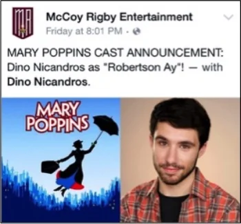 Dino Nicandros as "Robertson Ay"