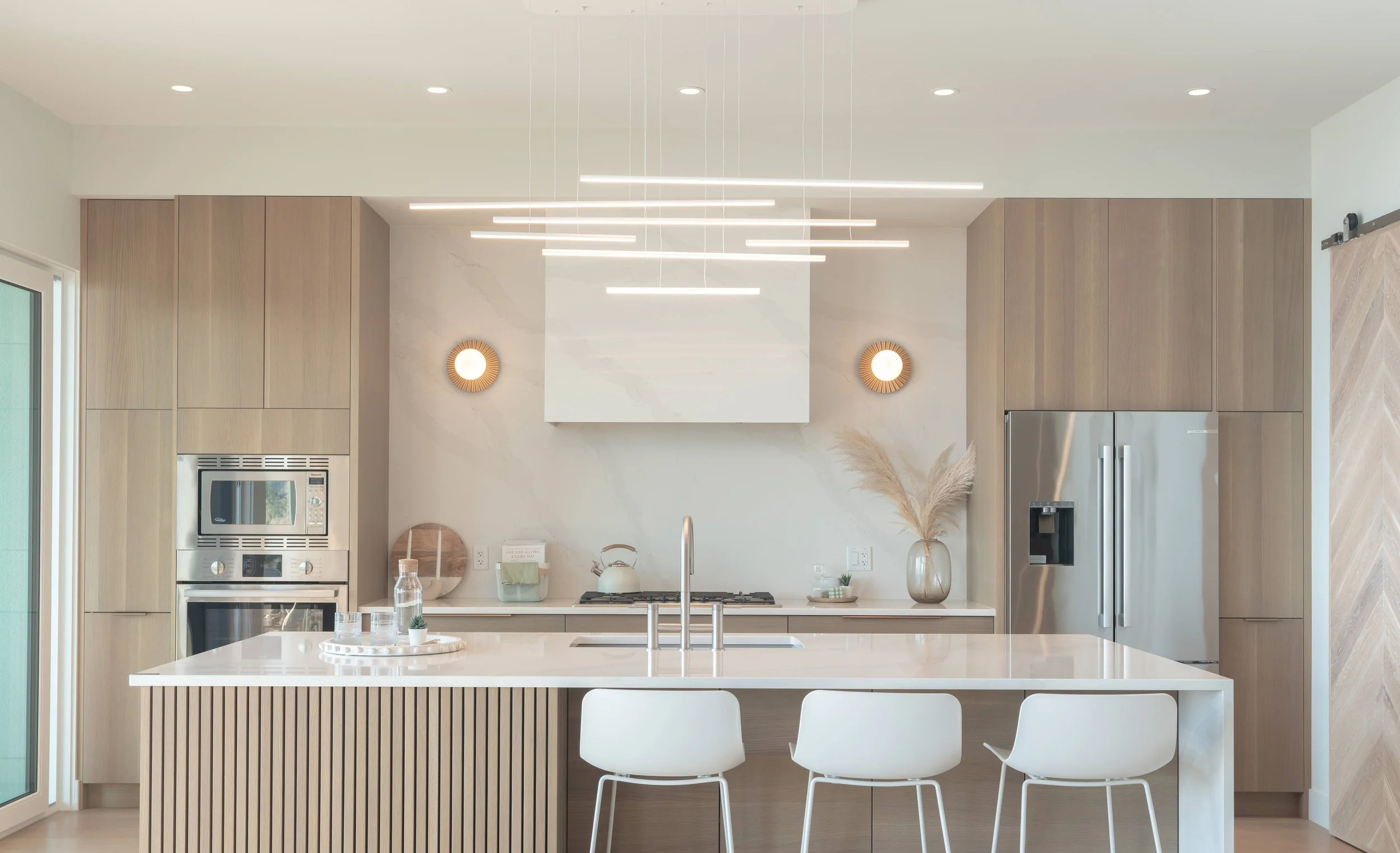 Lakestone Showhome kitchen interior, Lake Country