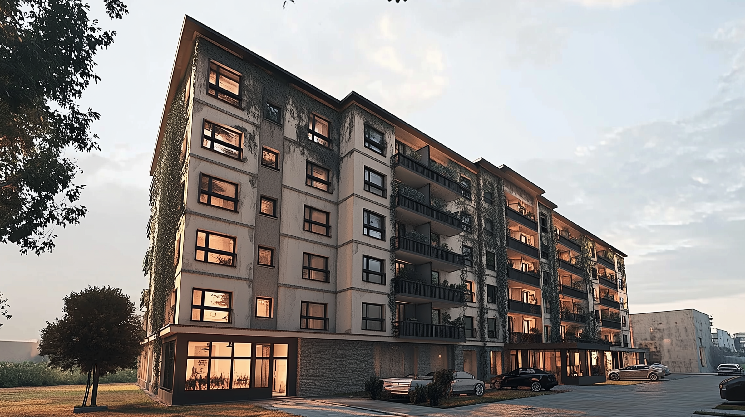 Render of exterior building