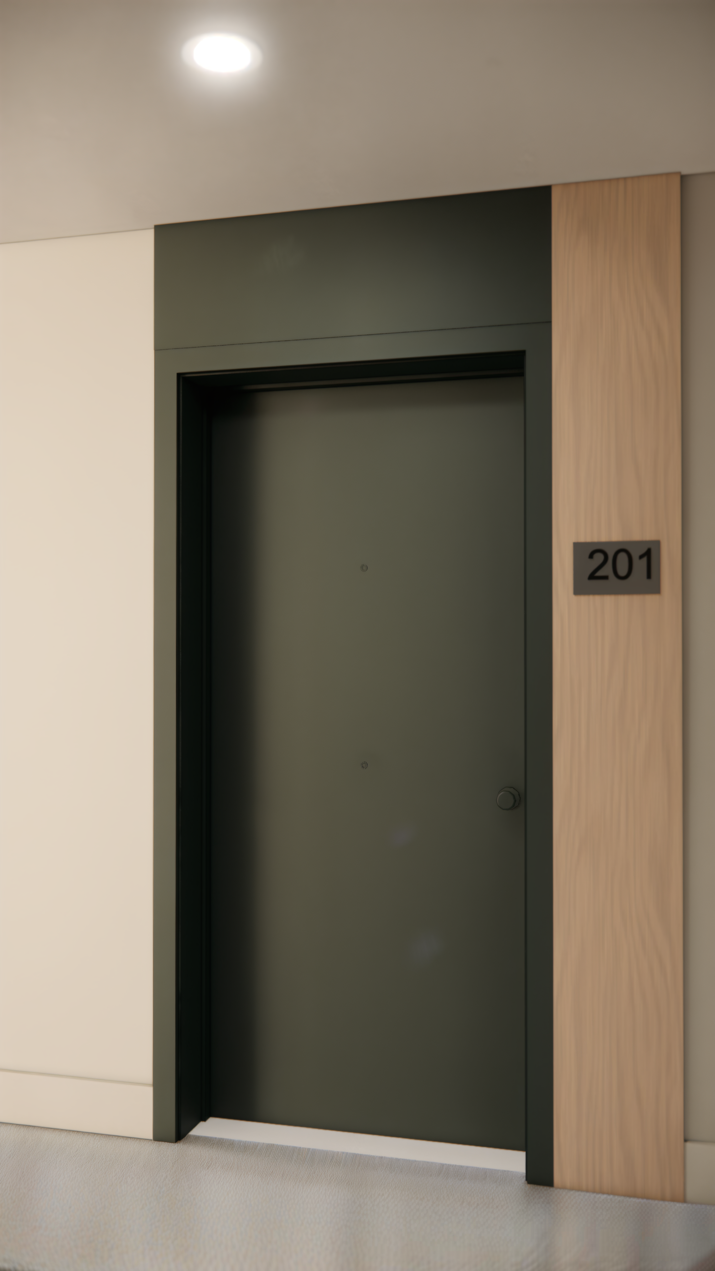 Brookside design render — suite entry option 3