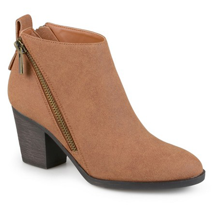 Bristol Zippered High Heeled Booties