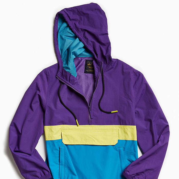 Colorblock Anorak Jacket