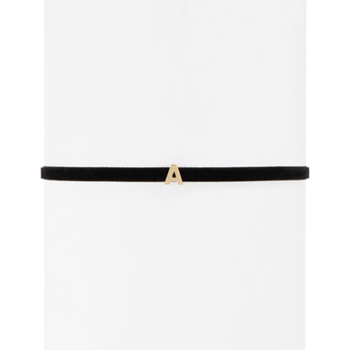Christal Initial Choker