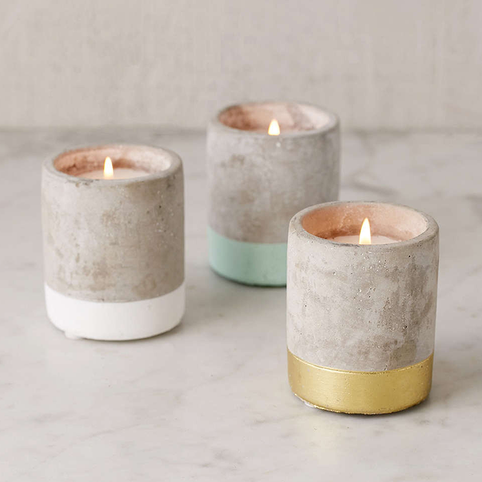 Paddywax Small Concrete Candle