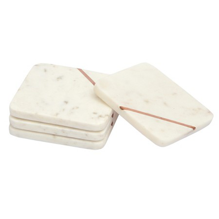Marble Coaster Set