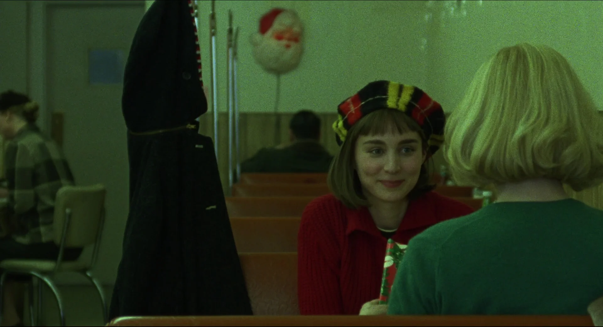 Unconventional angles are pervasive throughout the movie.