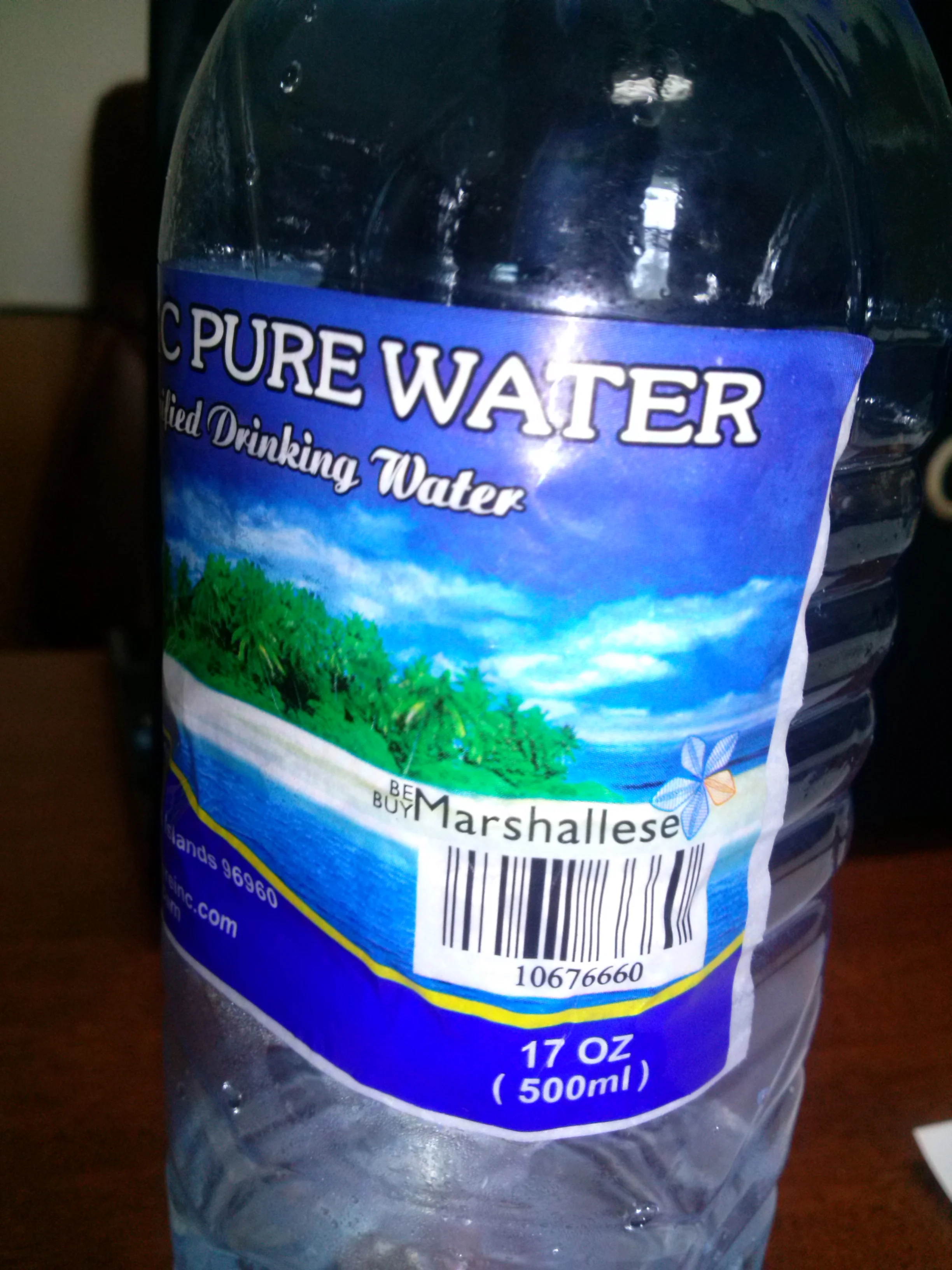 Since 1988, Pacific Pure Water Inc. (PPW) have been the leading producer of purified drinking water in the Marshall Islands. The plant in Majuro manufactures bottles and delivers drinking water to various homes and offices on Majuro Atoll as well as all over the Marshall Islands. 