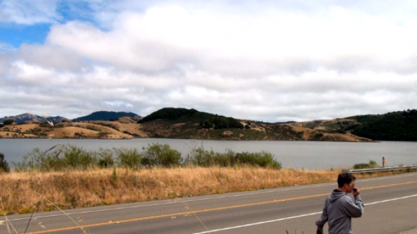  Setting up the shot for the Sunday Morning Drive 3D