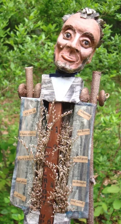 Walking Abe (detail)