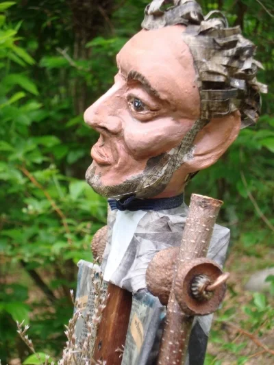 Walking Abe (detail)