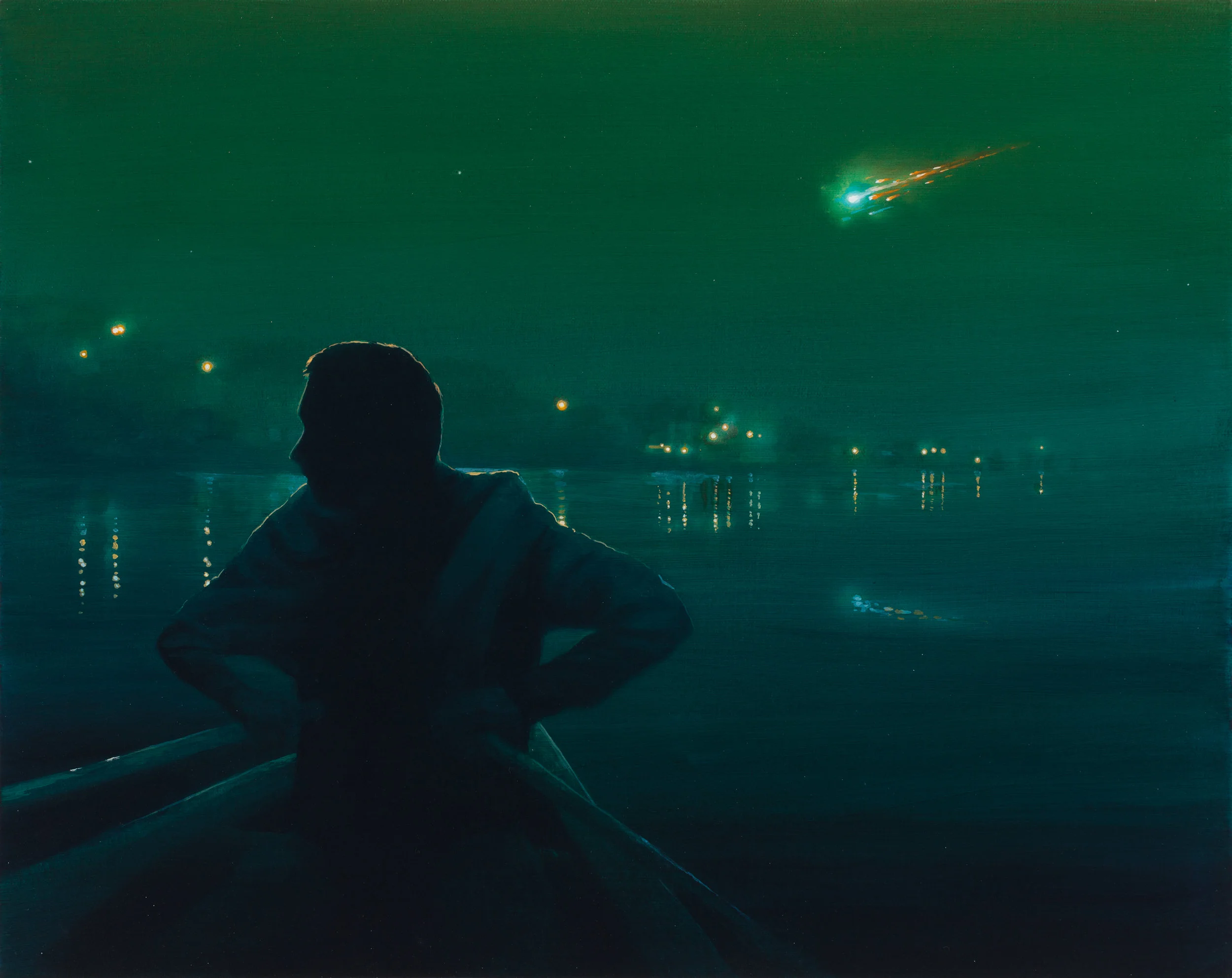 "Nocturne in Green and Gold"