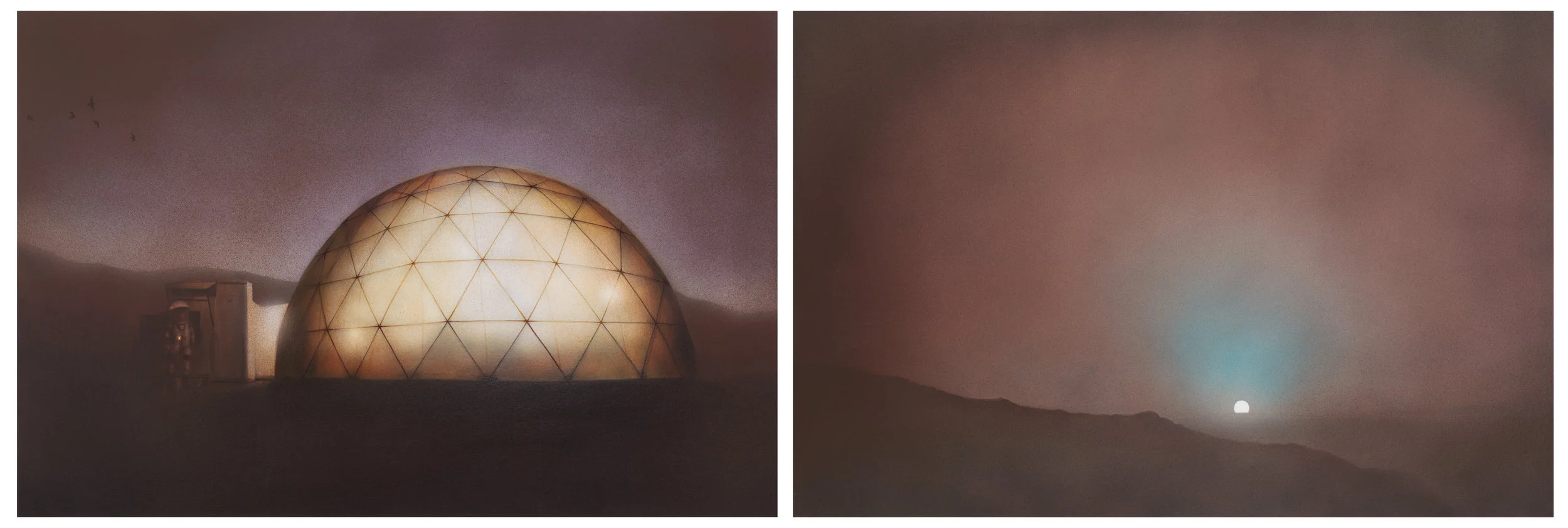 "Exodus" (Mars Simulation / Mars Sunset)