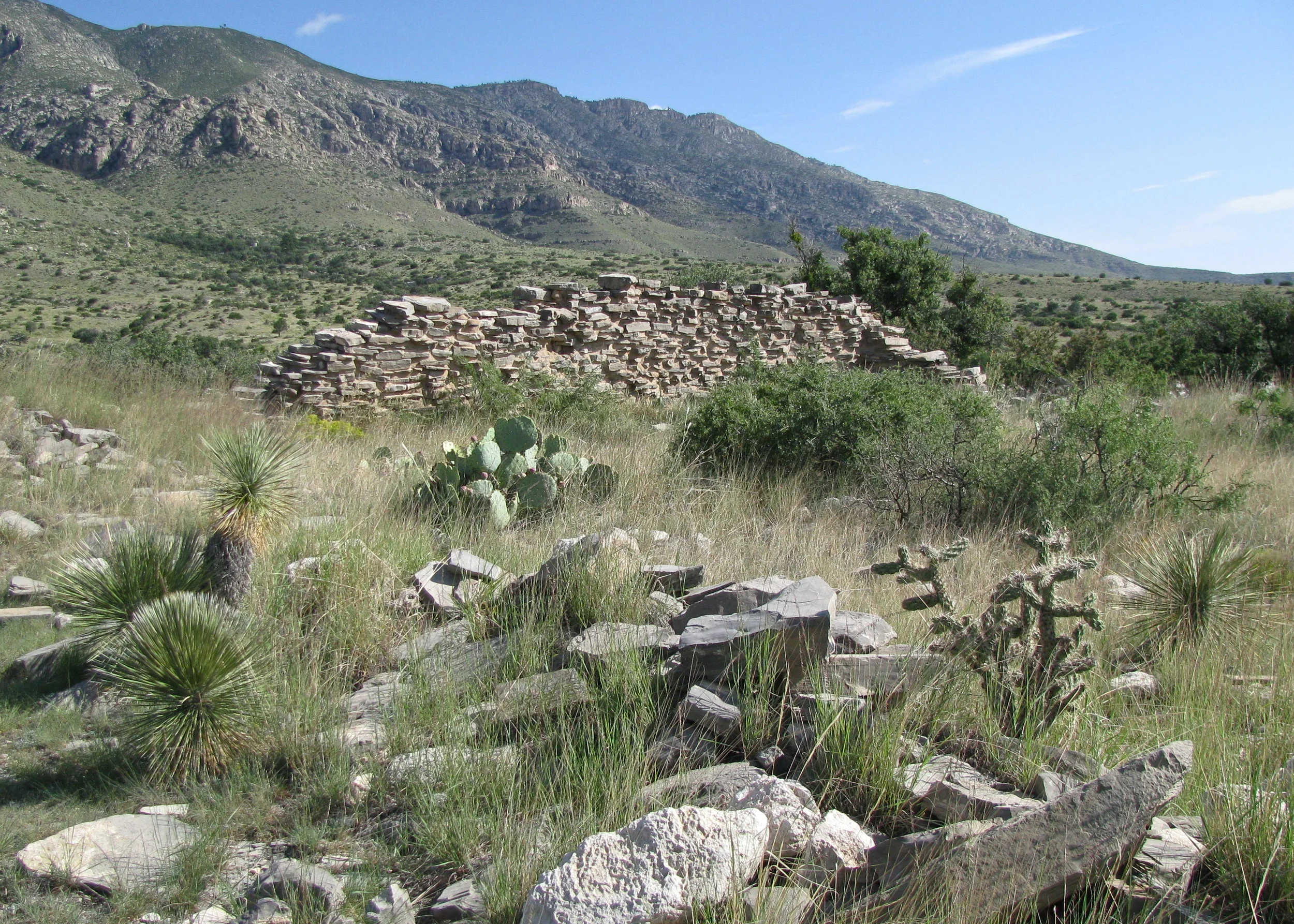 Ruins of Butterfield stage station