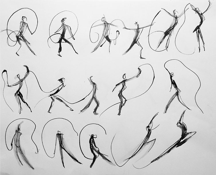 Ribbon Dance Sequence