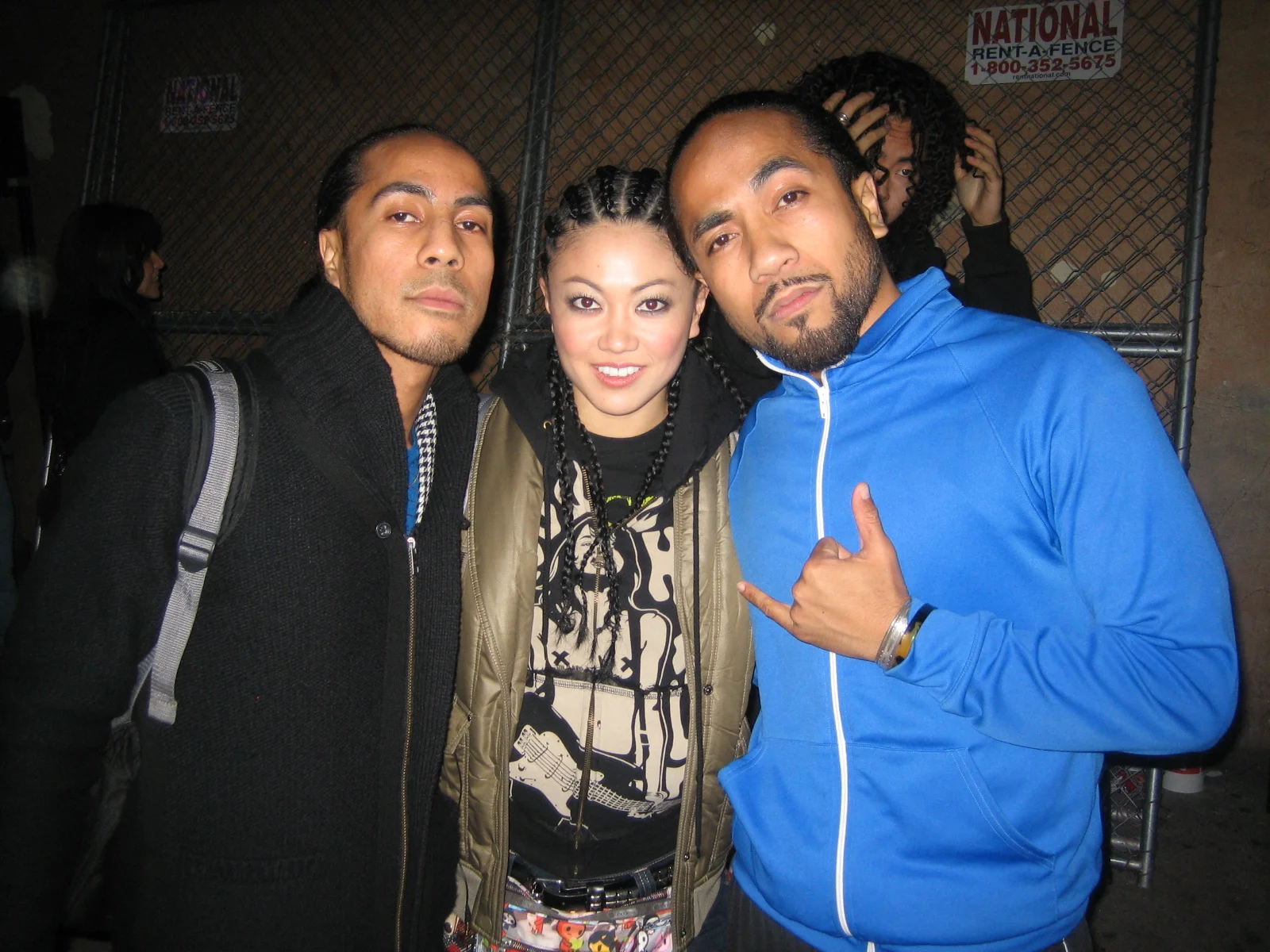Tone, Jenny, & Rich from Madonna's Hard Candy promo.