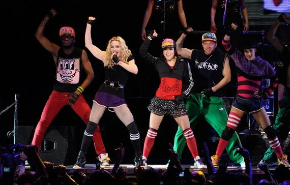  Madonna's Sticky and Sweet Tour.