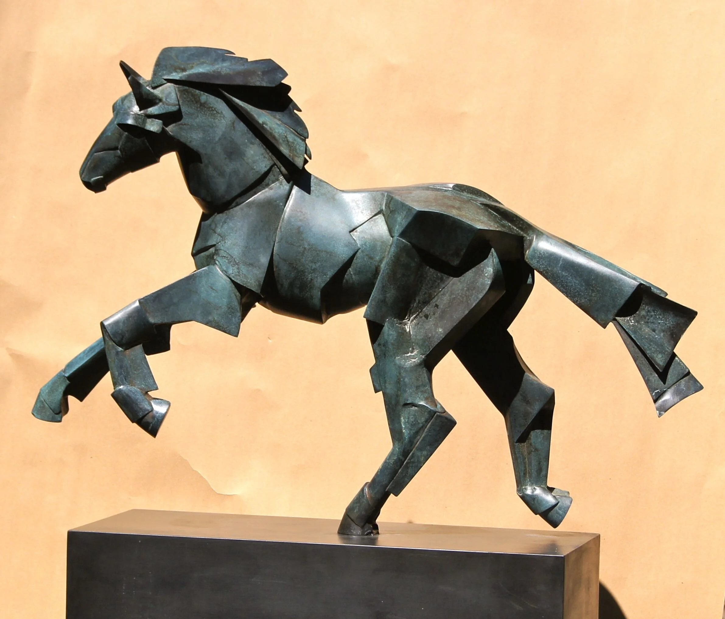 Isabel Dupuy Memorial horse, 2011, bronze