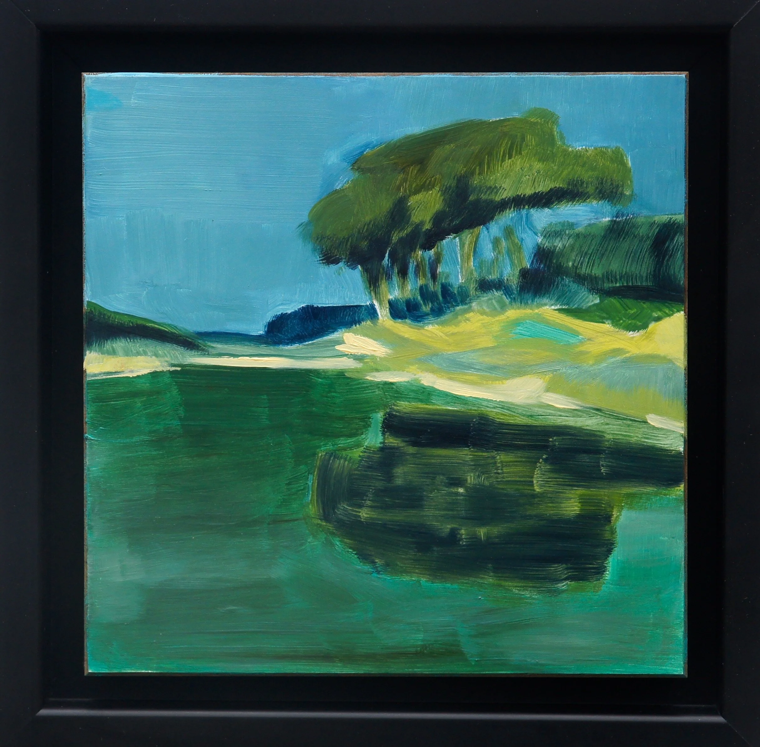 Pond With Reflection.