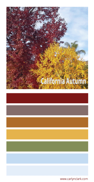 Color Palette: California Autumn