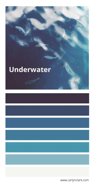Thinking about the color of water