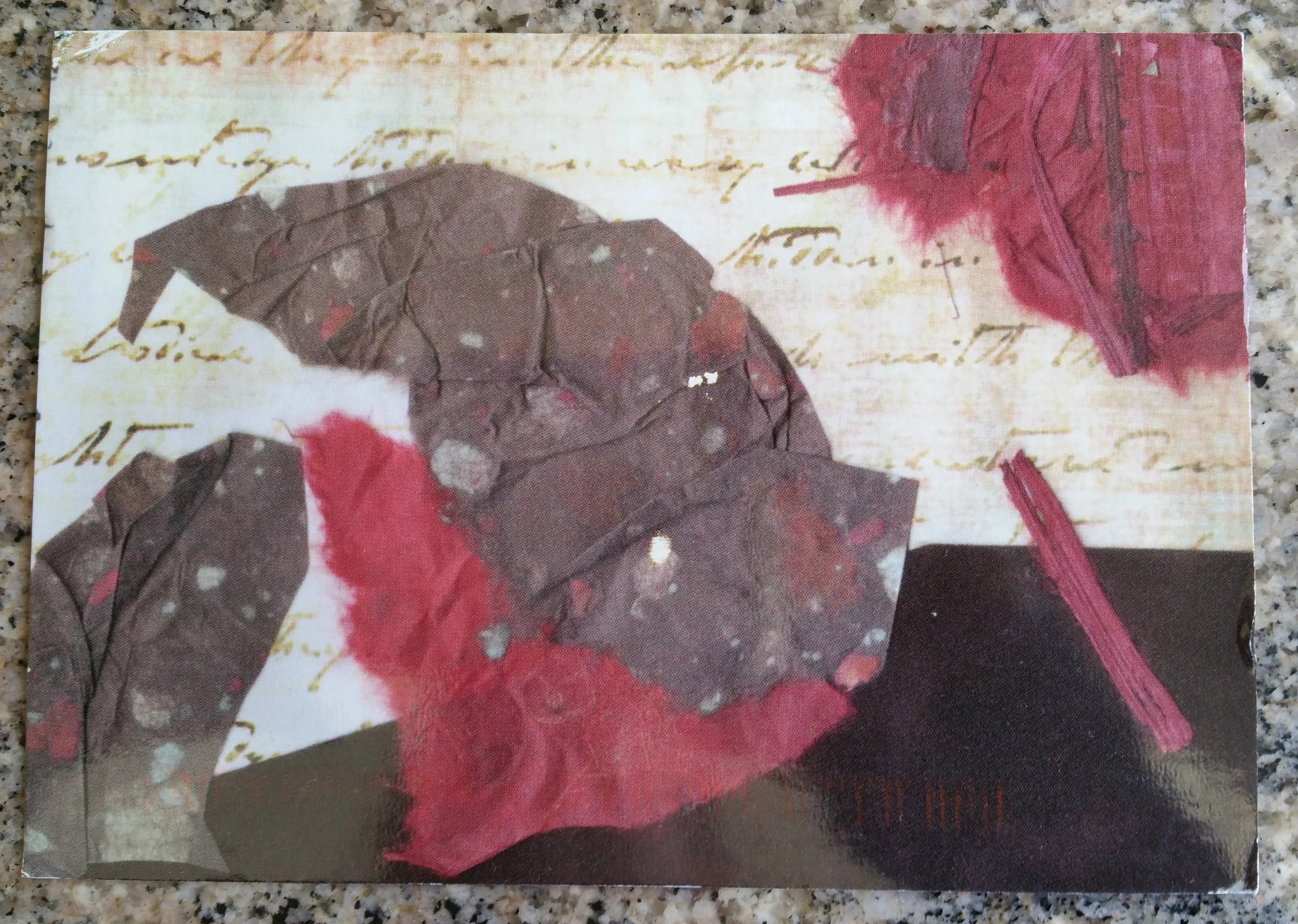 2015 Liberate Your Art Swap card received from D.L. Correa