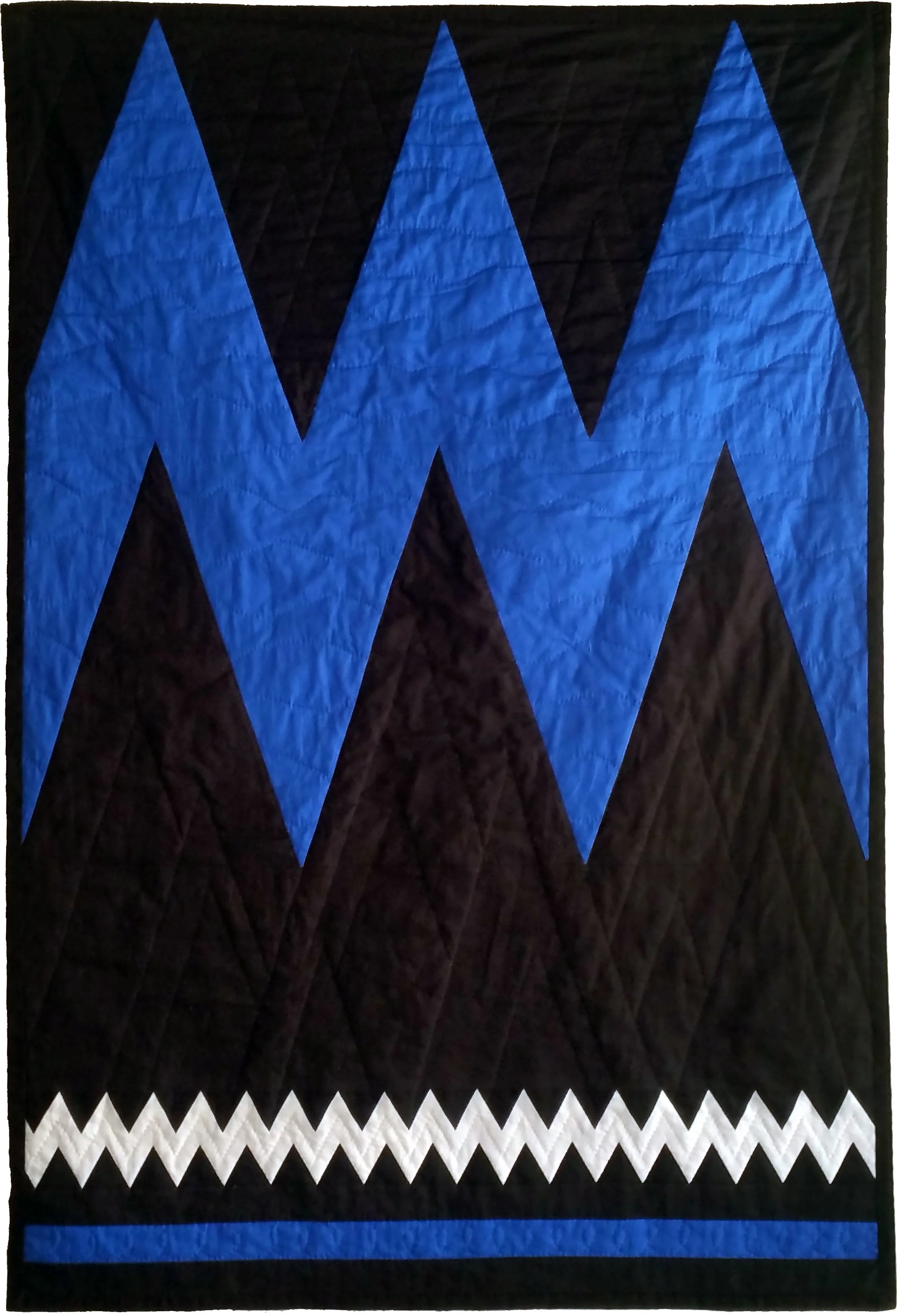 Zigzag Quilt for the Riley Blake/Modern Quilt Guild Challenge