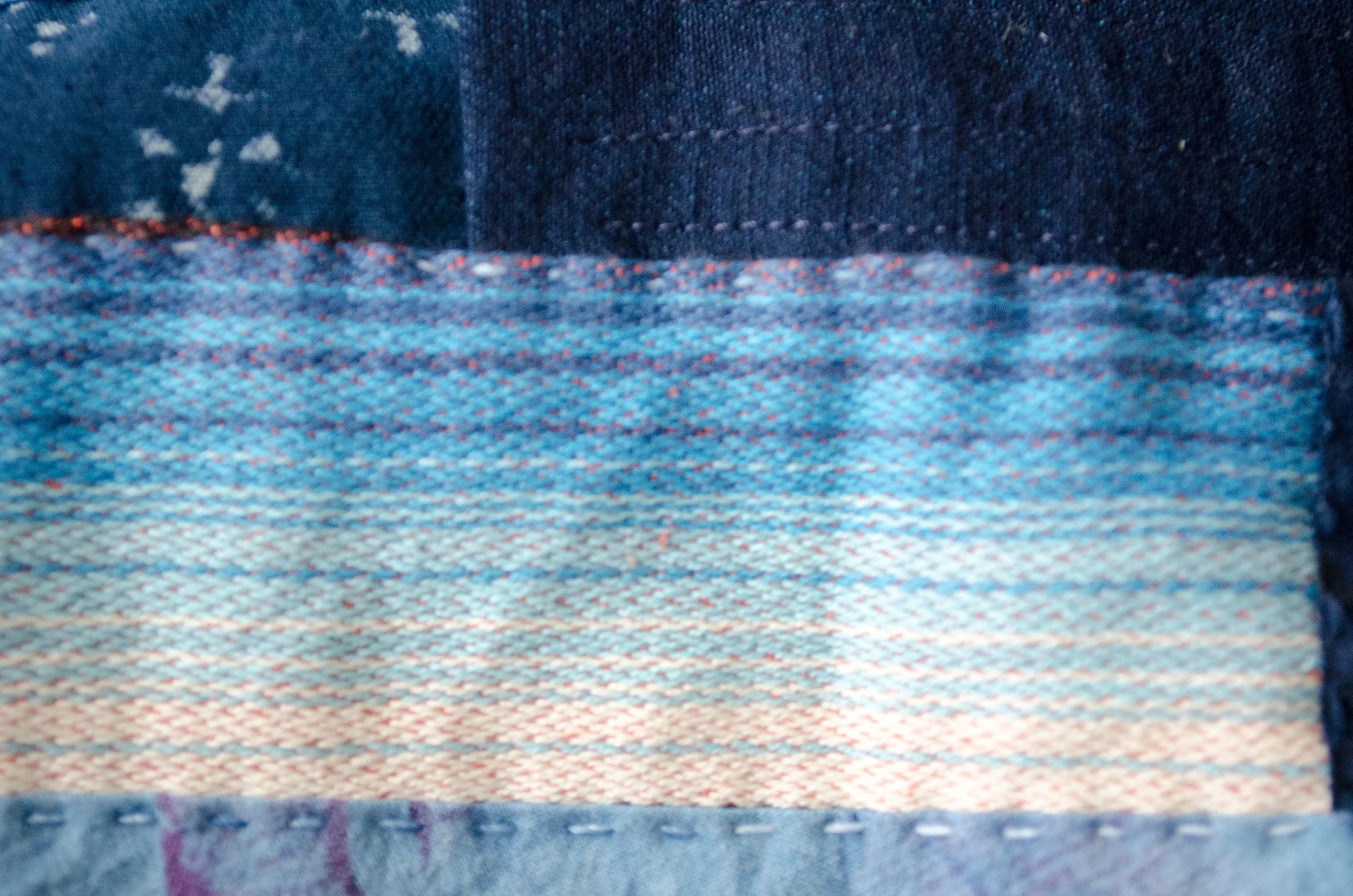 Stitch A Day, 2017: Day 10 by Carlyn Clark; adding a bit of serape