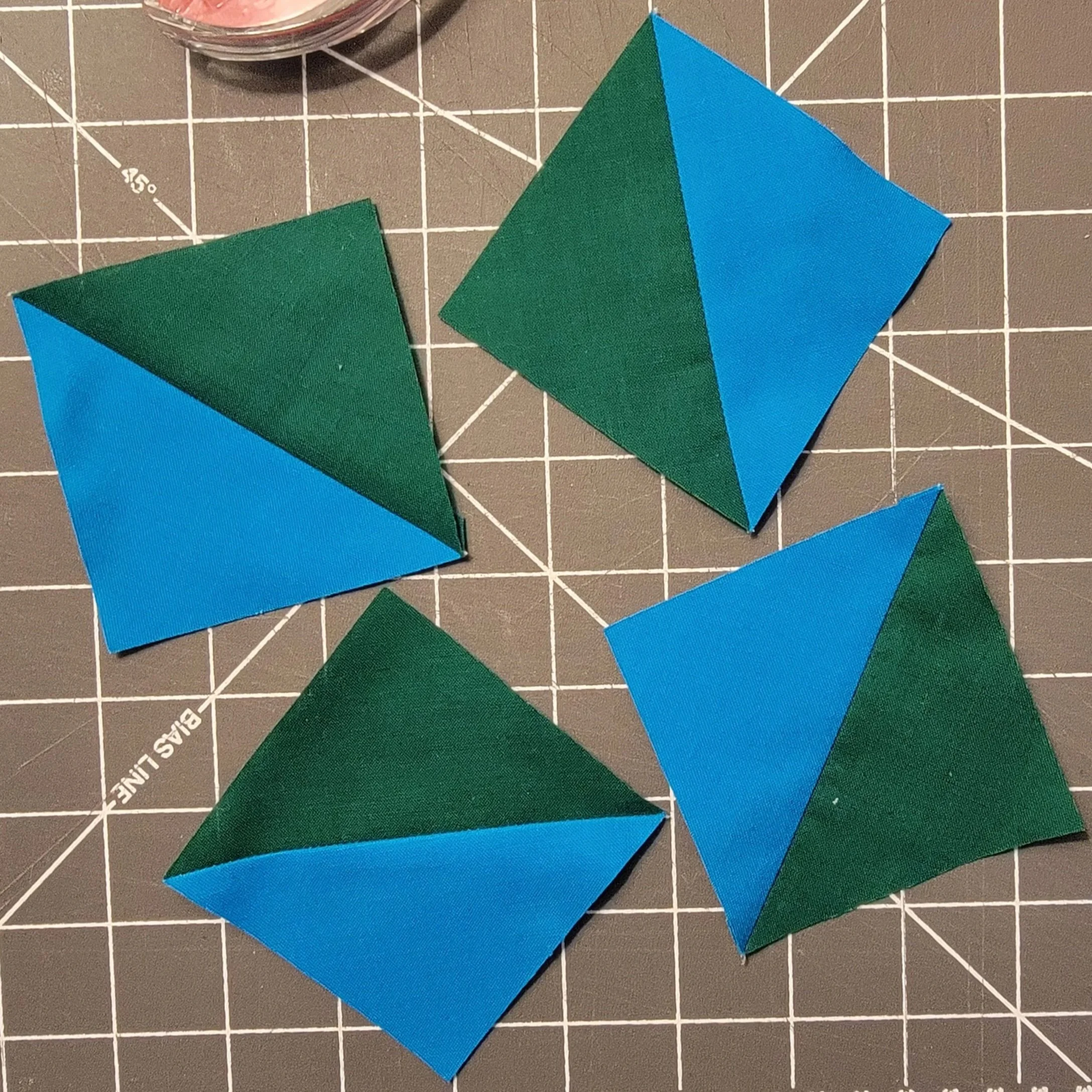 Easy Half Square Triangles