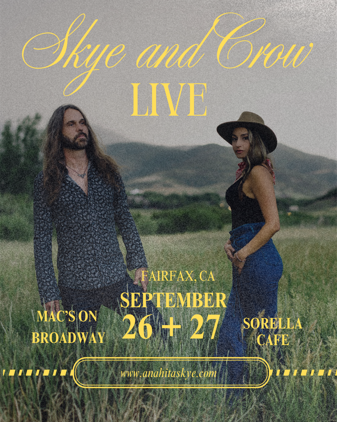 Skye and Crow at Sorella's