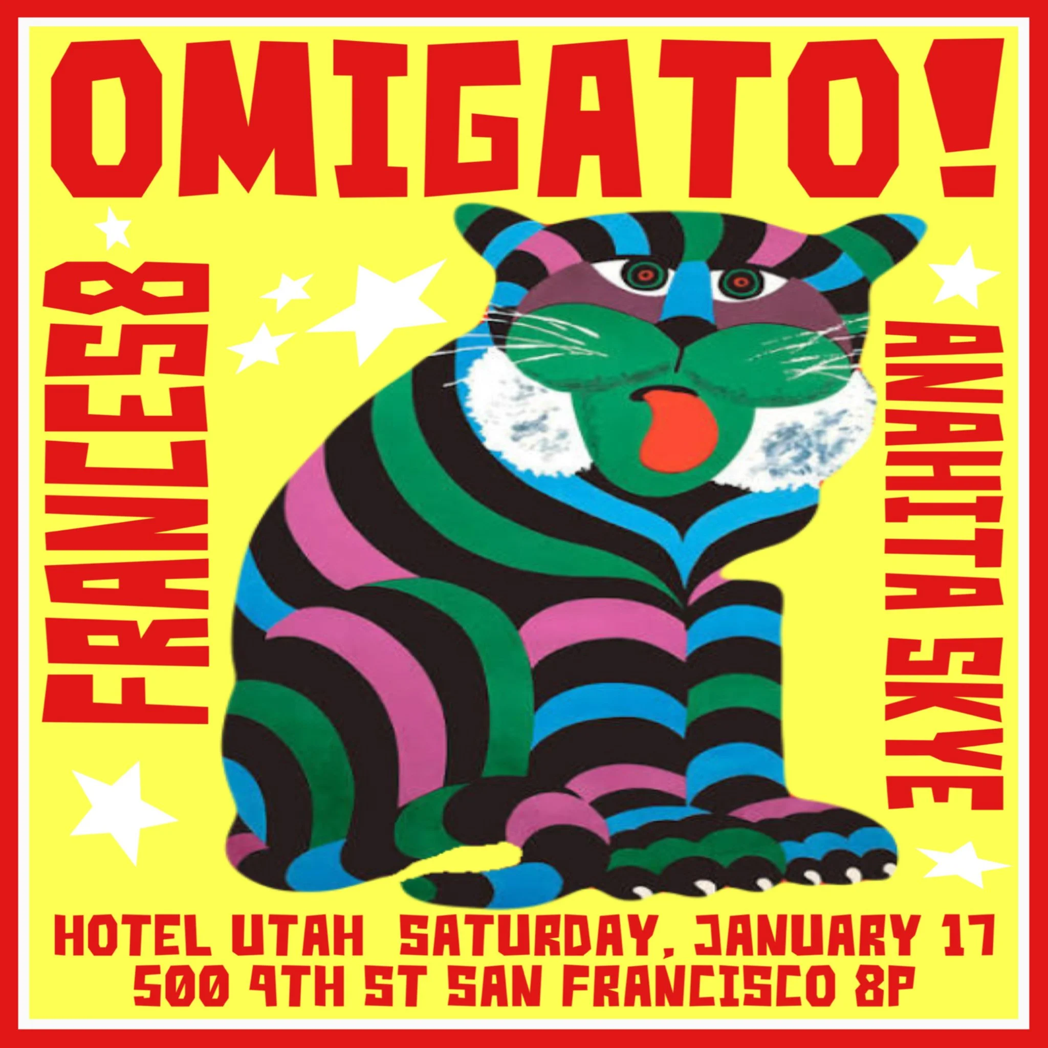 Anahita Skye, Omigato, Frances8 at Hotel Utah, San Francisco