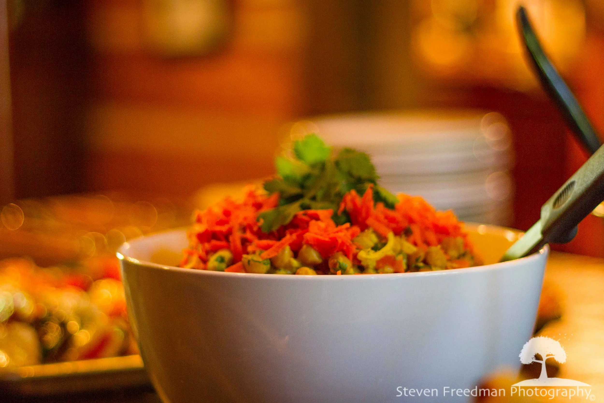 Chef Liam's chick pea salad