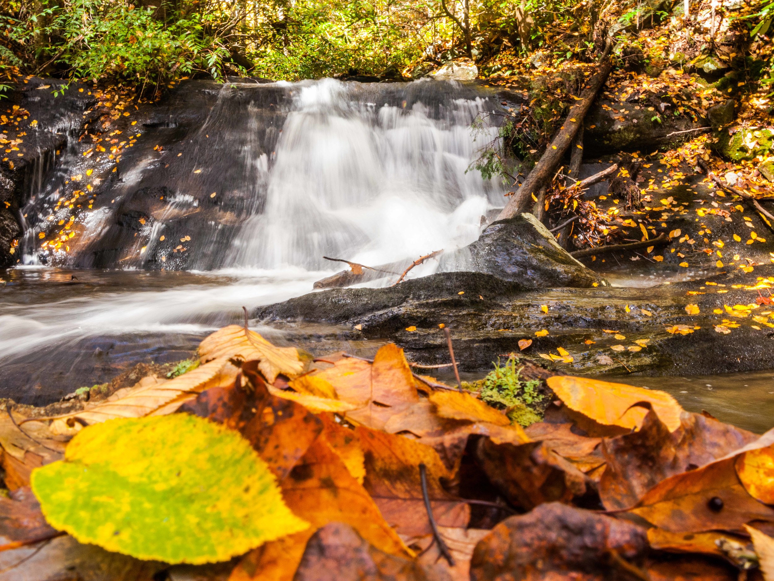 And yet another stunning waterfall along the Middle Fork.