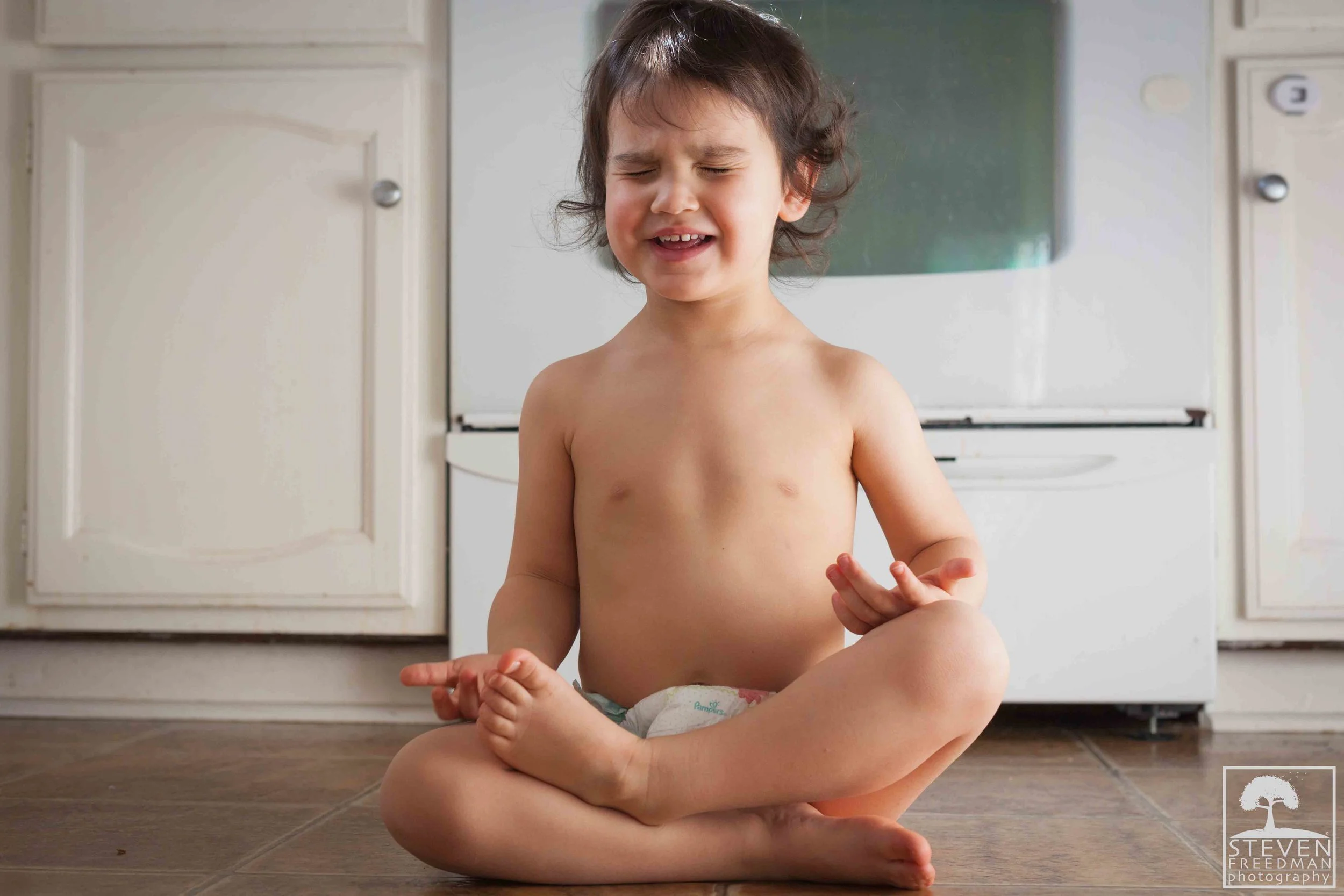 We do yoga.