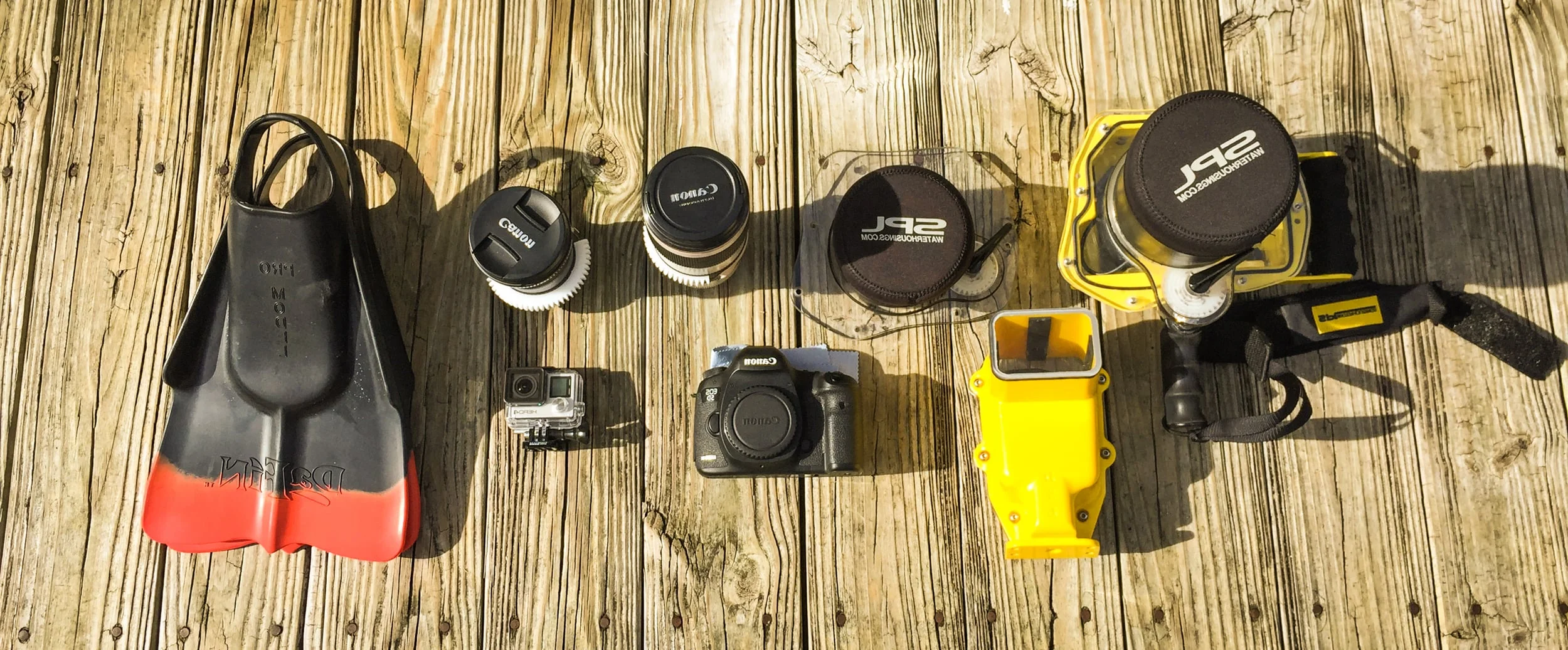 Graham's equipment...