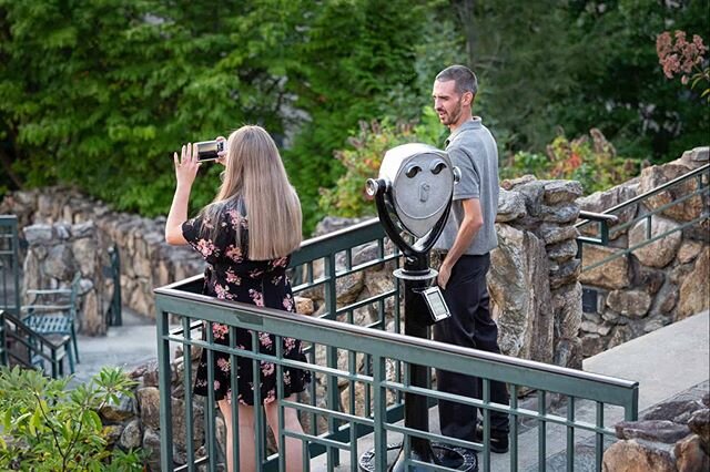 I have shot several surprise engagements and they all have presented fun and unique challenges.  This particular one from last summer brought forth many that had to be managed behind the scenes.  I had never personally met this couple before.  They w