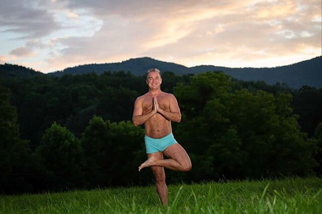 I was so honored to have my dear friend, fellow yogi and yoga teacher @hotyogaasheville, Will contact me to capture him in his favorite poses.  We shot these this past summer and had a beautiful evening sunset to work with.  Keep it up Will!  Your st