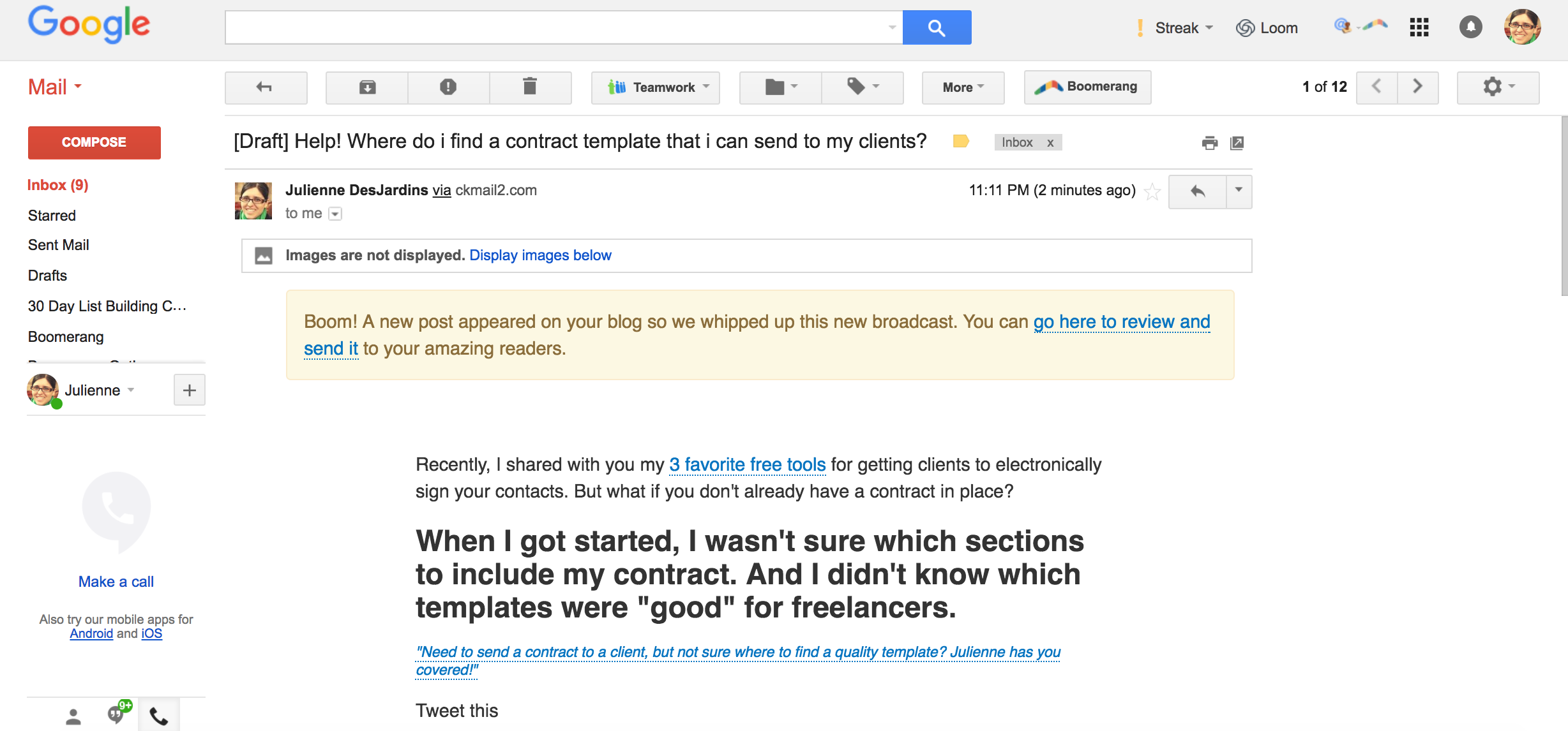 How to create a ConvertKit broadcast from an RSS Feed — Julienne DesJardins