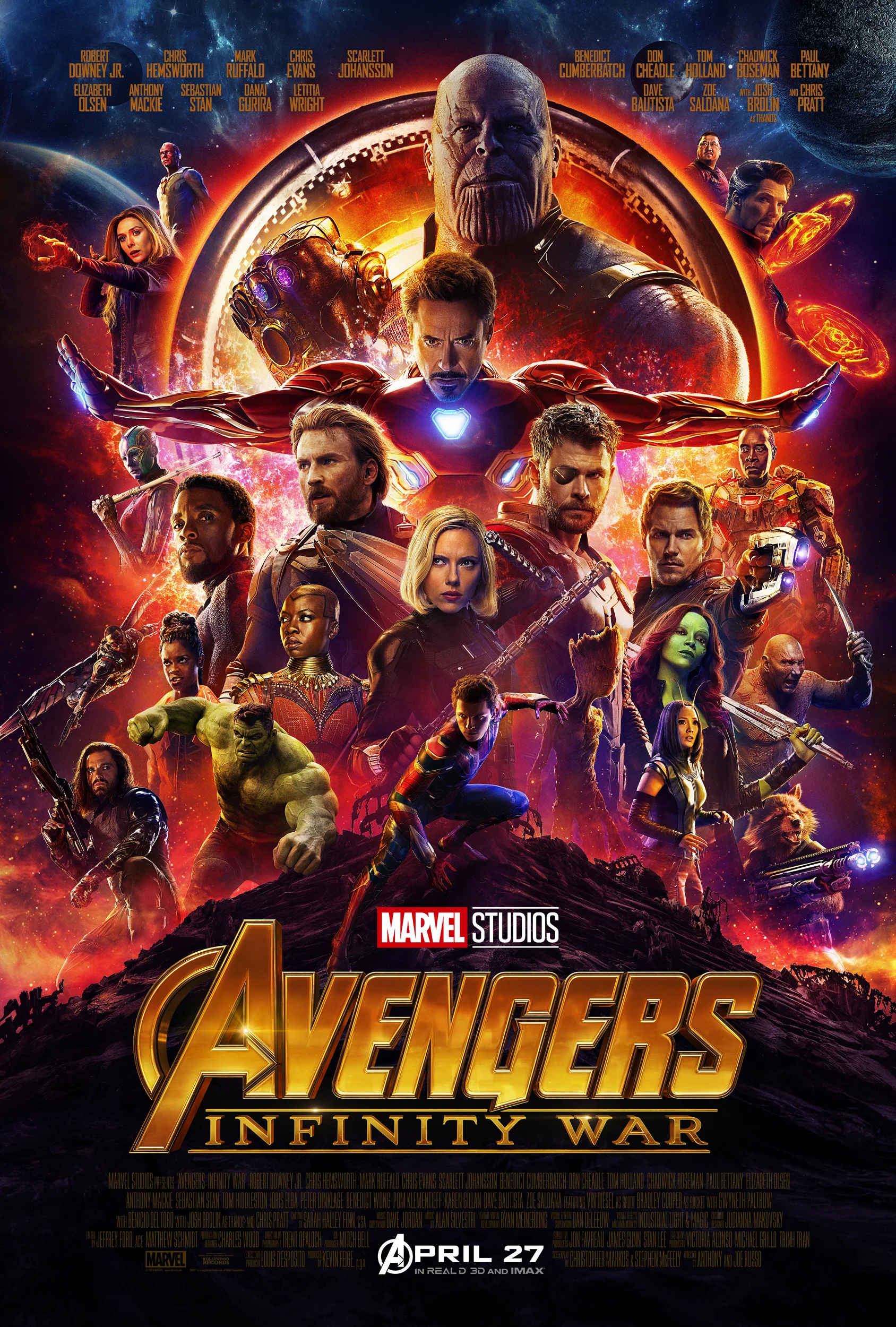 AVENGERS: INFINITY WAR "Red Carpet Long"