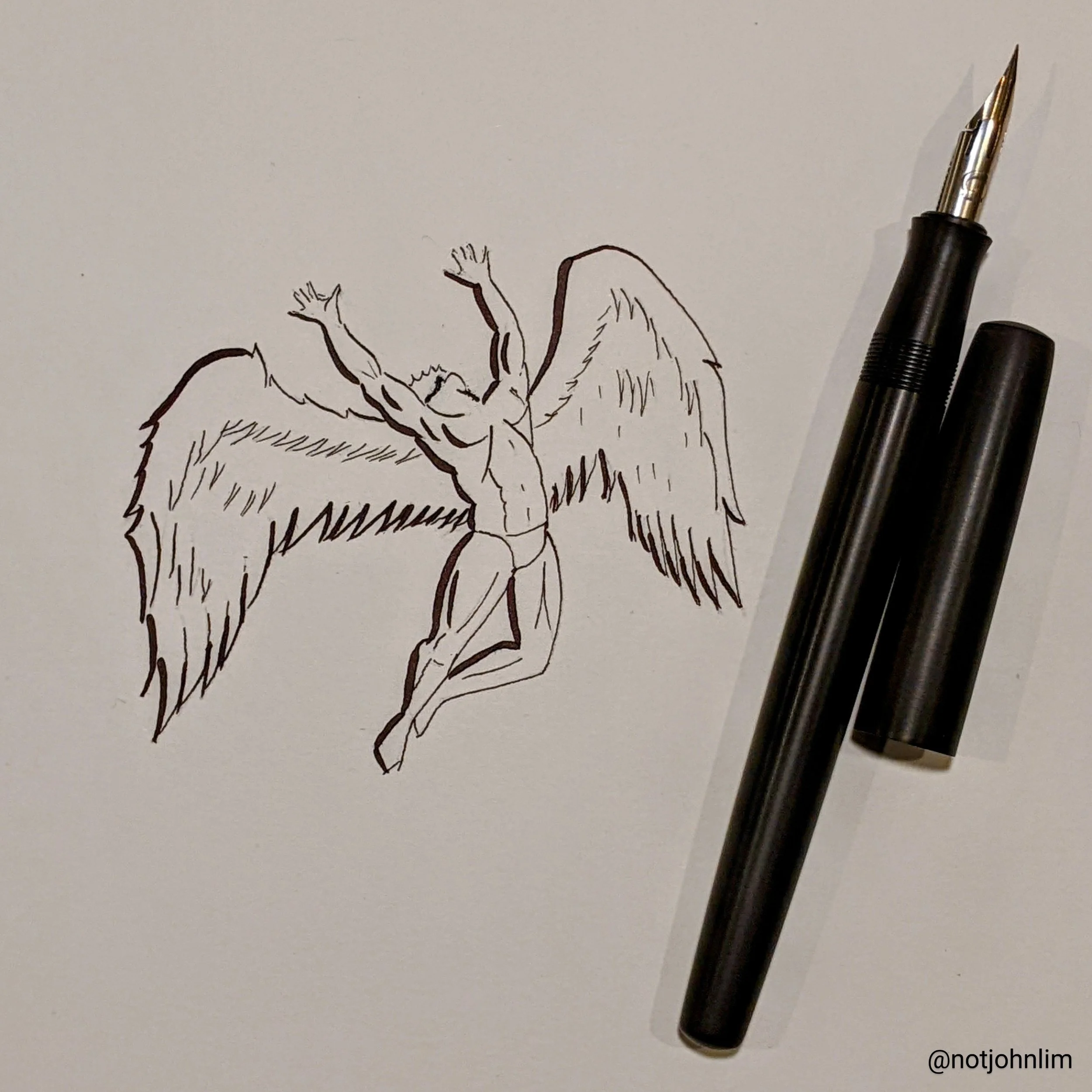 Icarus next to a Desiderata Icarus